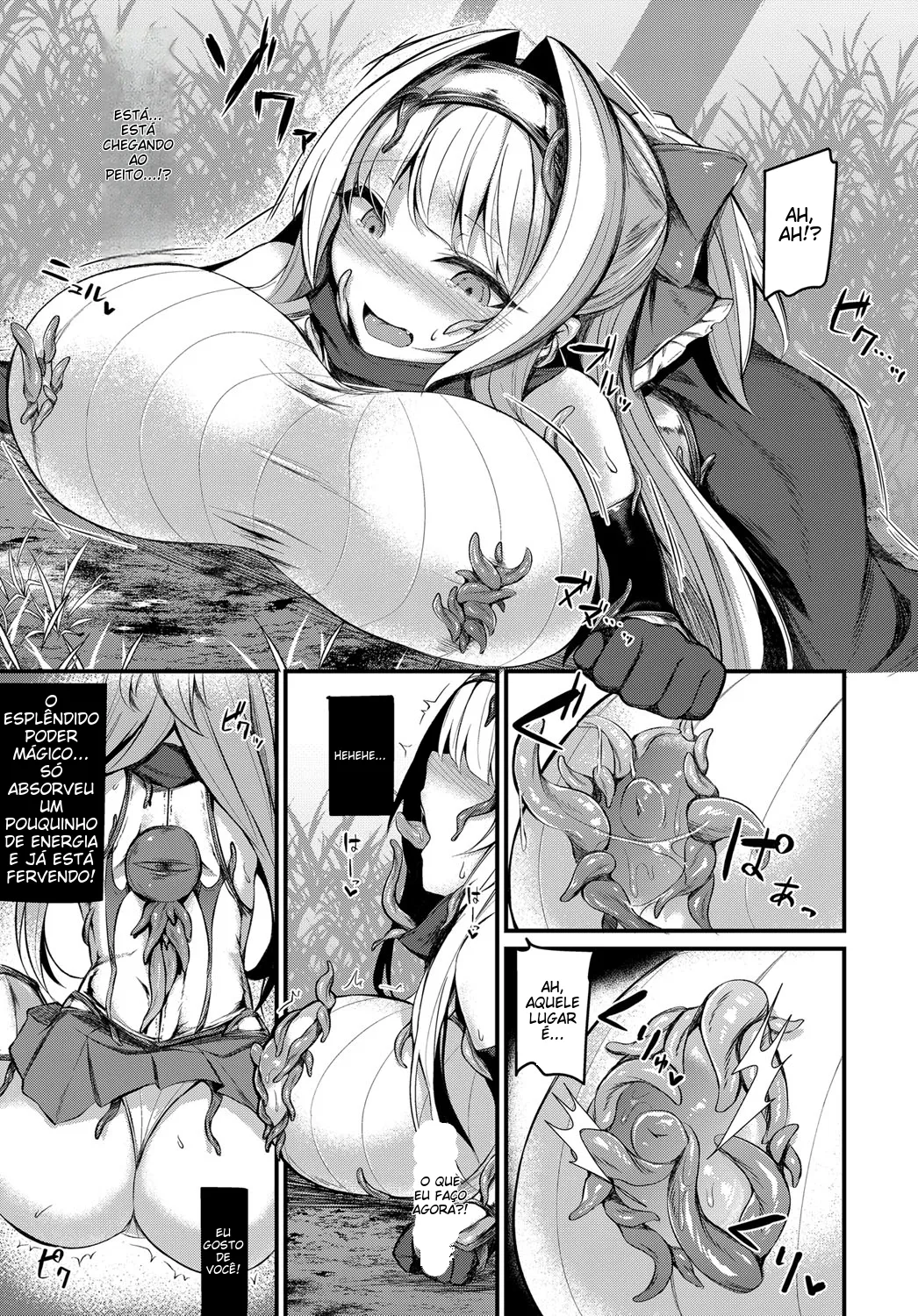 [Luku] Etsuda no Kishi Shinoa | 悦堕的姬骑士 (COMIC Anthurium 2018-02) [Portuguese-BR] [Digital] image number 7