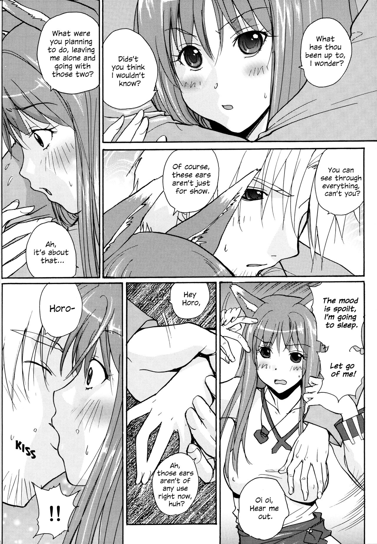 (C76) [Ucky Labo (kika=zaru)] Ookami to Osage to Kohitsuji | The Wolf, Pigtails and The Lamb (Spice and Wolf) [English] [EHCOVE] numero di immagine  16