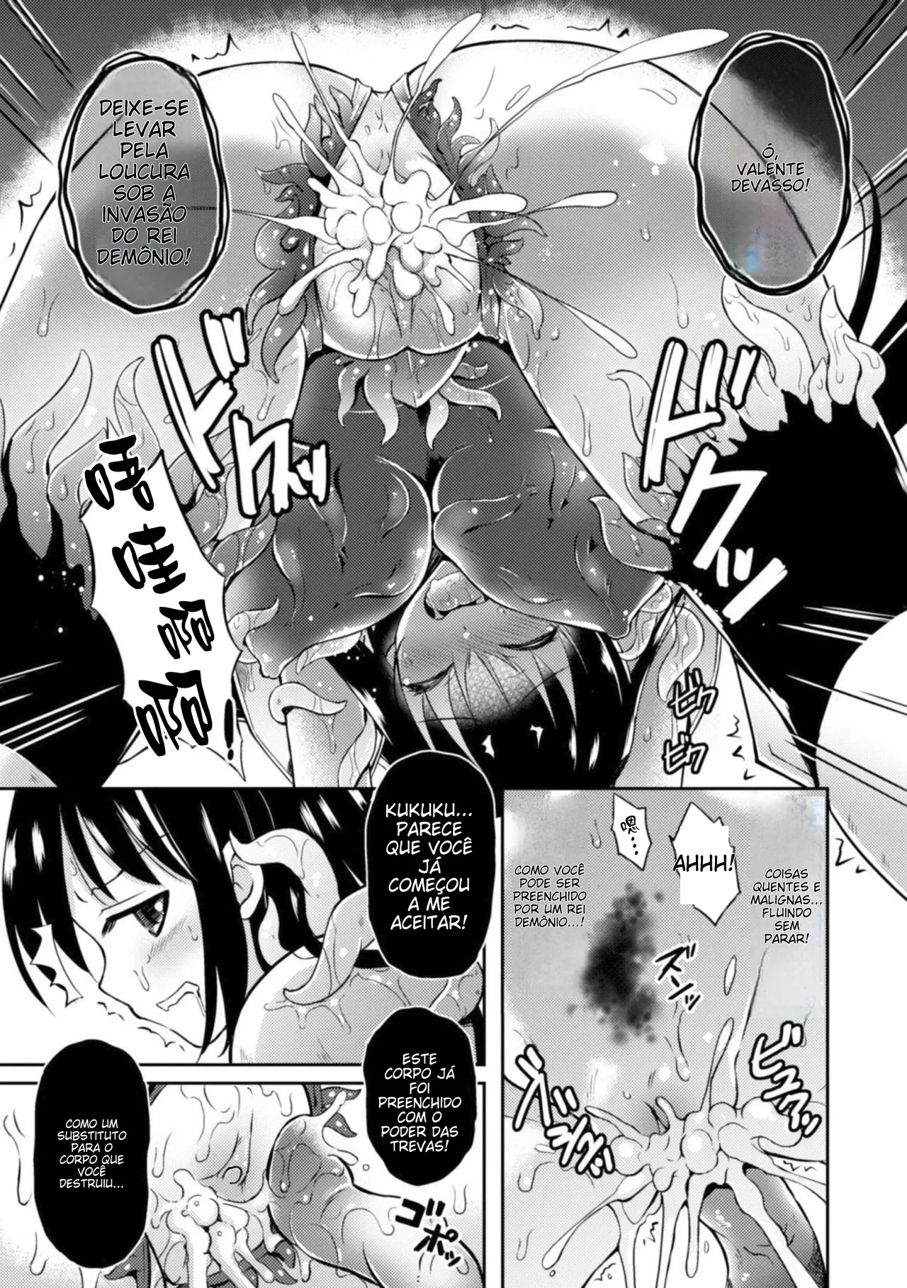 [Tenro Aya] Heroine Erina ~Yoroi no Oku de Ugomeku Yokubou~ (2D Comic Magazine Shokushu Yoroi ni Zenshin o Okasare Mugen Zecchou! Vol. 1) [Portuguese-BR] [Decensored] [Digital] image number 13