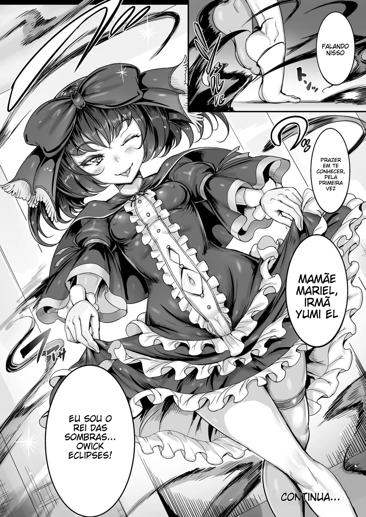 [Usyuuri] Seitenshi Yumiel Chaotic Rondo Ch. 3 Kegasareru Omoi (2D Dream Magazine 2018-12 Vol. 103) [Portuguese-BR] [Digital] 画像番号 20