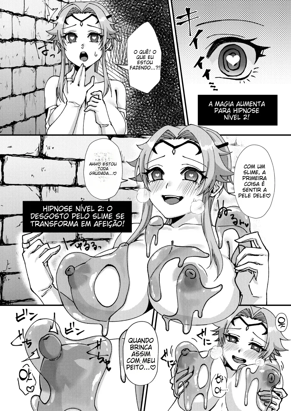 [Hanami-ga Saku (Sakurai Toki)] Bosei Kakusei!? Saimin ETD | 모성각성?! 최면 ETD (Ero Trap Dungeon)!!! [Portuguese-BR] изображение № 5