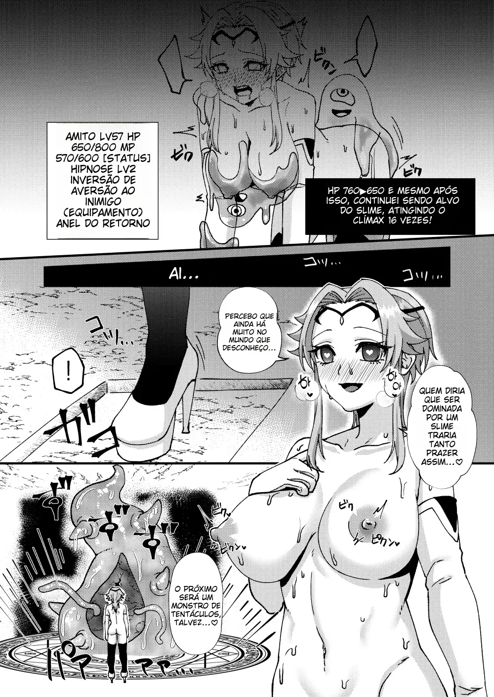 [Hanami-ga Saku (Sakurai Toki)] Bosei Kakusei!? Saimin ETD | 모성각성?! 최면 ETD (Ero Trap Dungeon)!!! [Portuguese-BR] изображение № 7