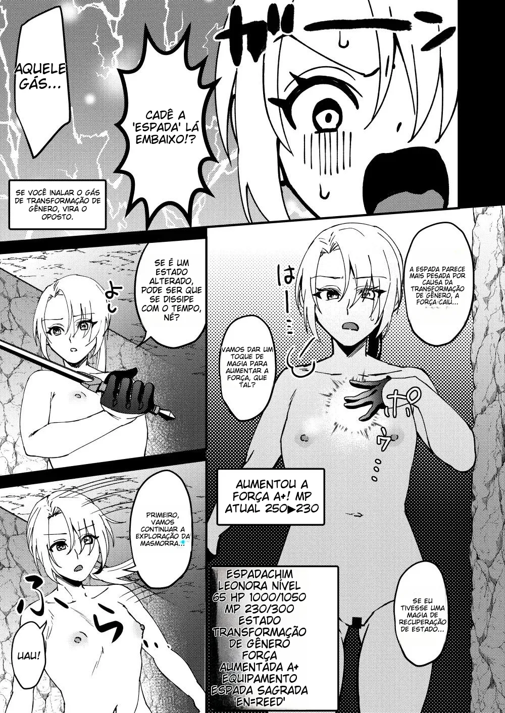 [Hanami-ga Saku (Sakurai Toki)] TS Change!? Kan Da ETD (Ero Trap Dungeon)!!! [Digital] [Portuguese-BR] 이미지 번호 8