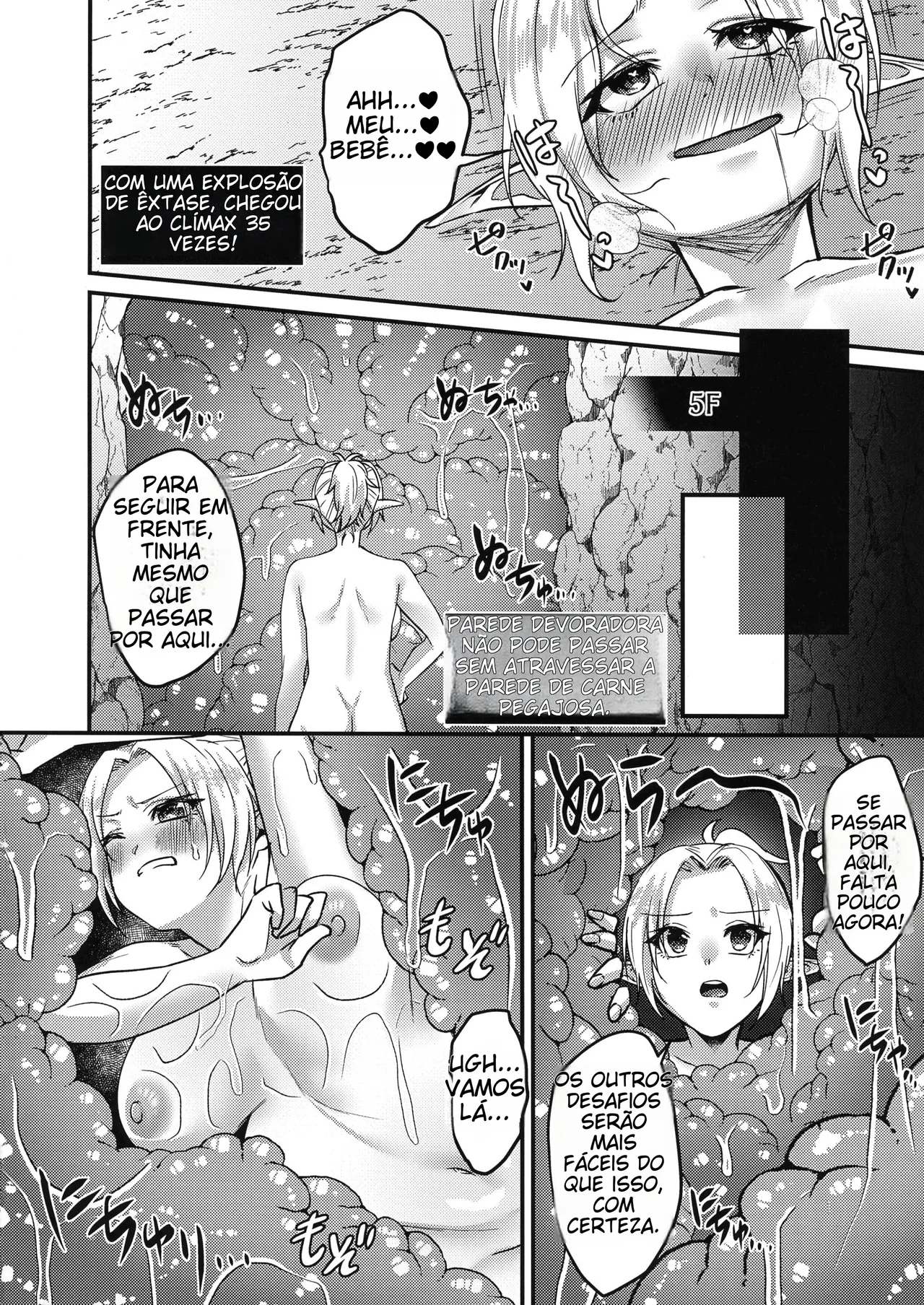 [Hanami-ga Saku (Sakurai Toki)] TS Tensei! Ero Trap Dungeon!! | [Portuguese-BR] image number 25