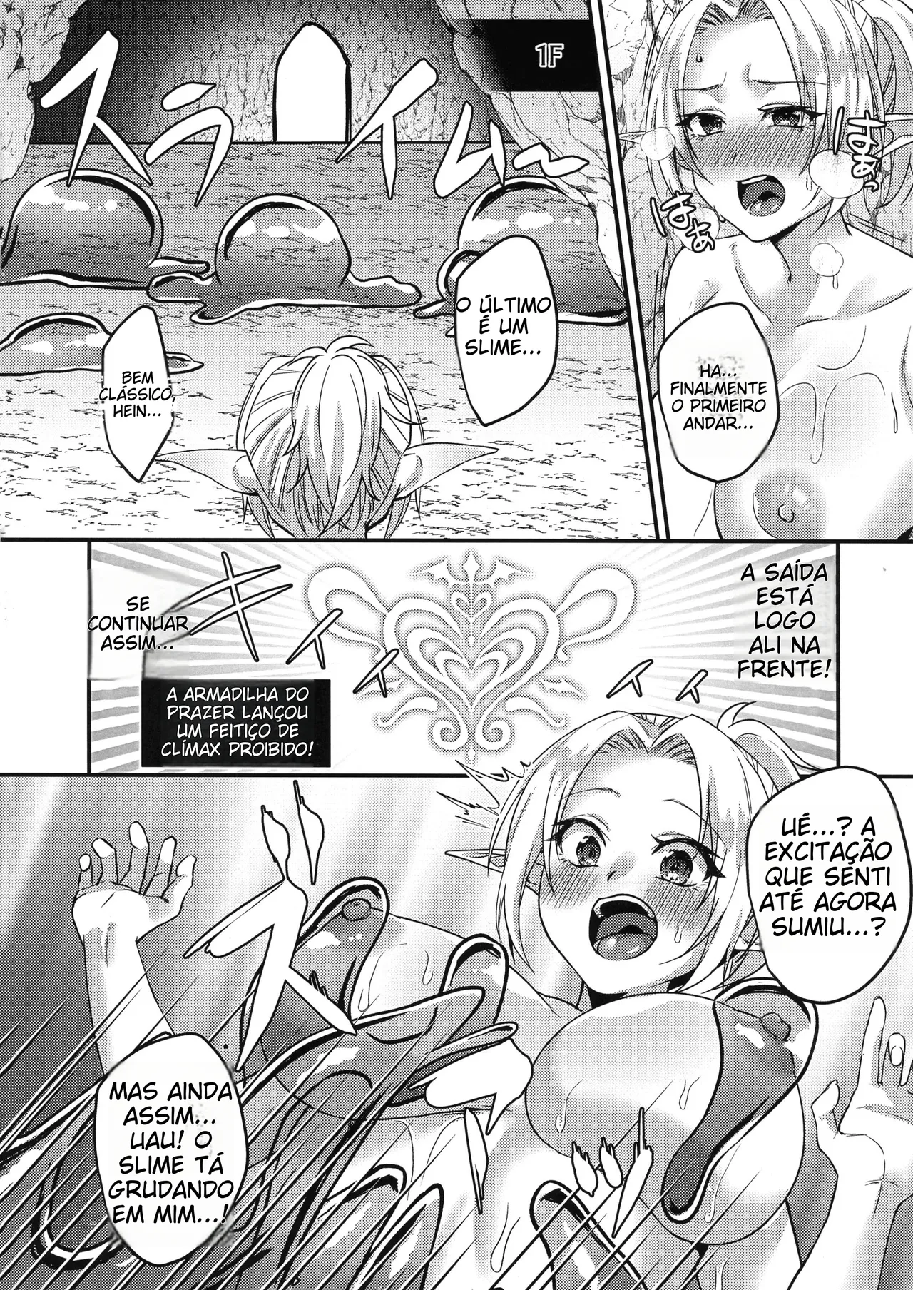 [Hanami-ga Saku (Sakurai Toki)] TS Tensei! Ero Trap Dungeon!! | [Portuguese-BR] image number 27