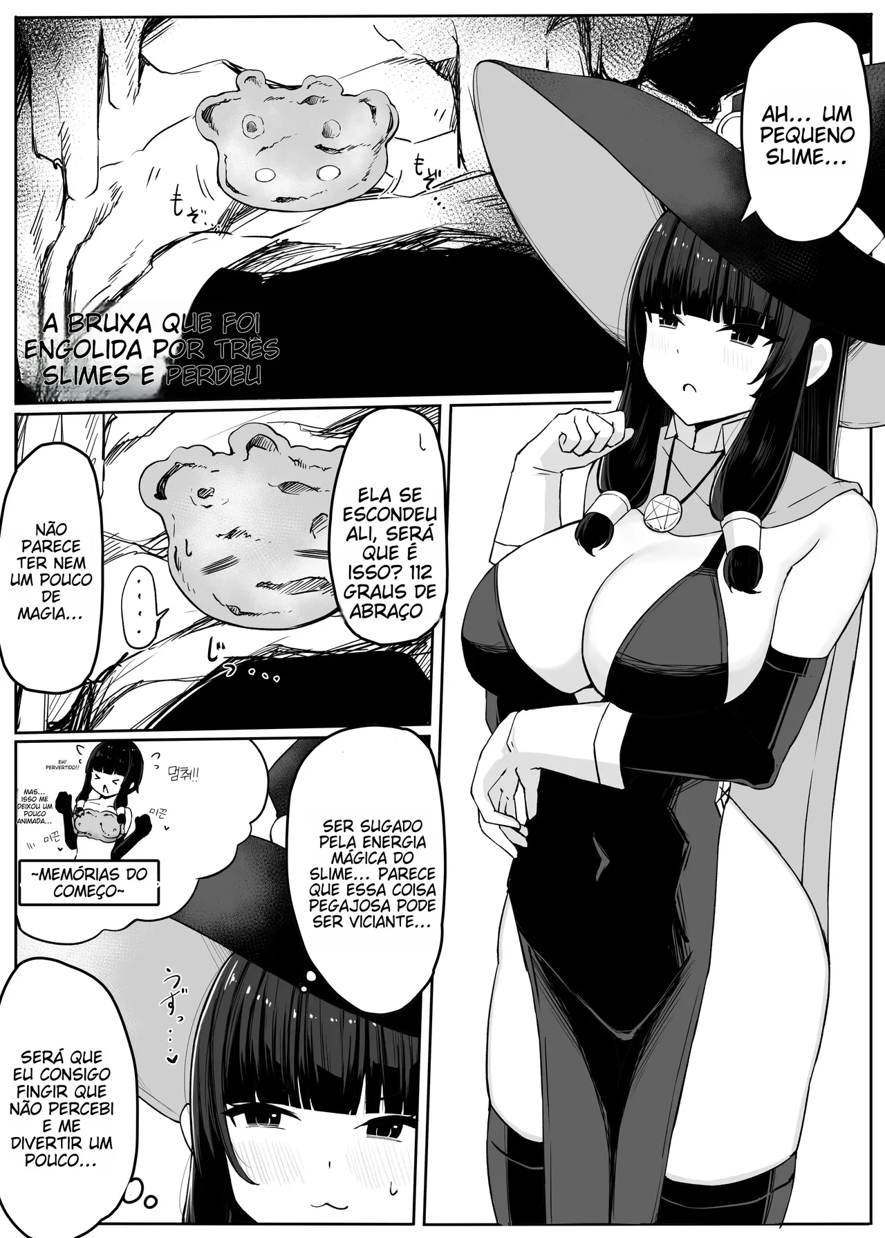 [Omochi no Mochiya (Numamochi)] Saikyou Witch ga Zako Monster-tachi ni Haiboku Suru Hanashi 2 | [Portuguese-BR] imagen número 36