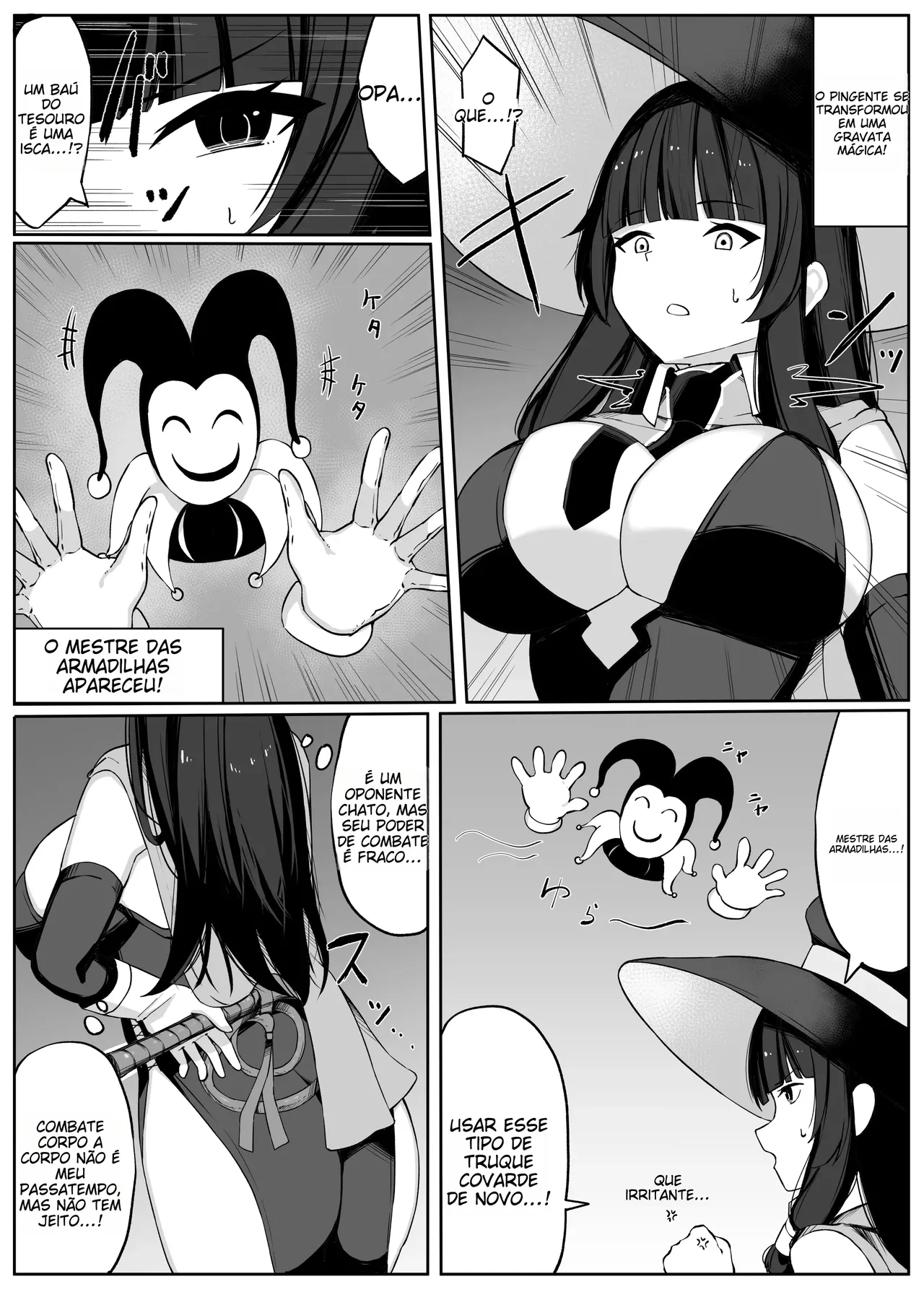 [Omochi no Mochiya (Numamochi)] Saikyou Witch ga Zako Monster-tachi ni Haiboku Suru Hanashi 2 | [Portuguese-BR] imagen número 45