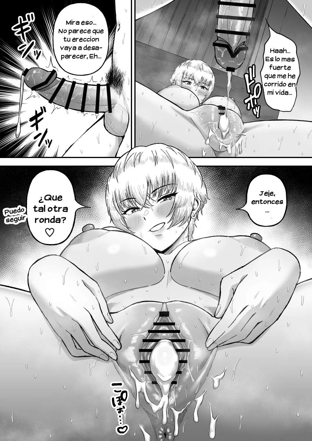 [Ore no Sasakure (Gamogamo)] Shinyuu no Ikemen Danshi ga Jitsu wa Bakunyuu Joshi da to Hanmei shita Baai｜Lo que Pasaría si Descubrieran que el Guapetón de mi Amigo Realmente es una Hermosa Chica de Pechos Grandes [Spanish] [Hta scan] numero di immagine  21