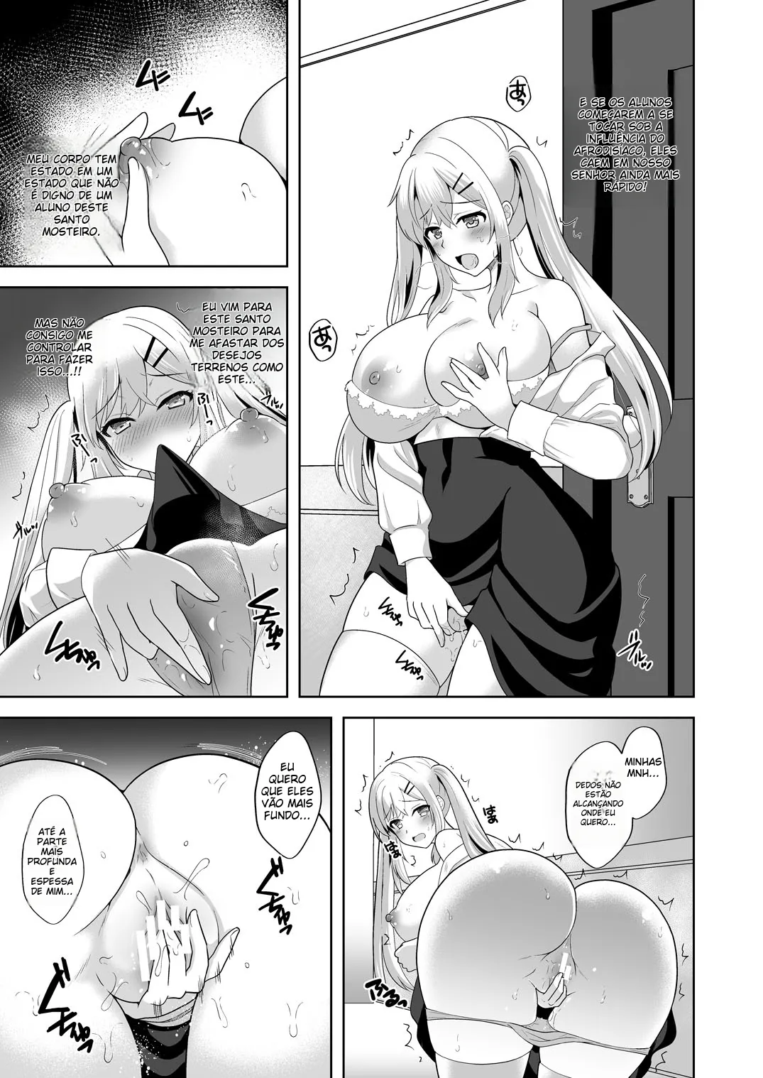 [Chococornet (Tenro Aya)] Collapse Kuzure Yuku Risei [Portuguese-BR] [Digital] image number 4