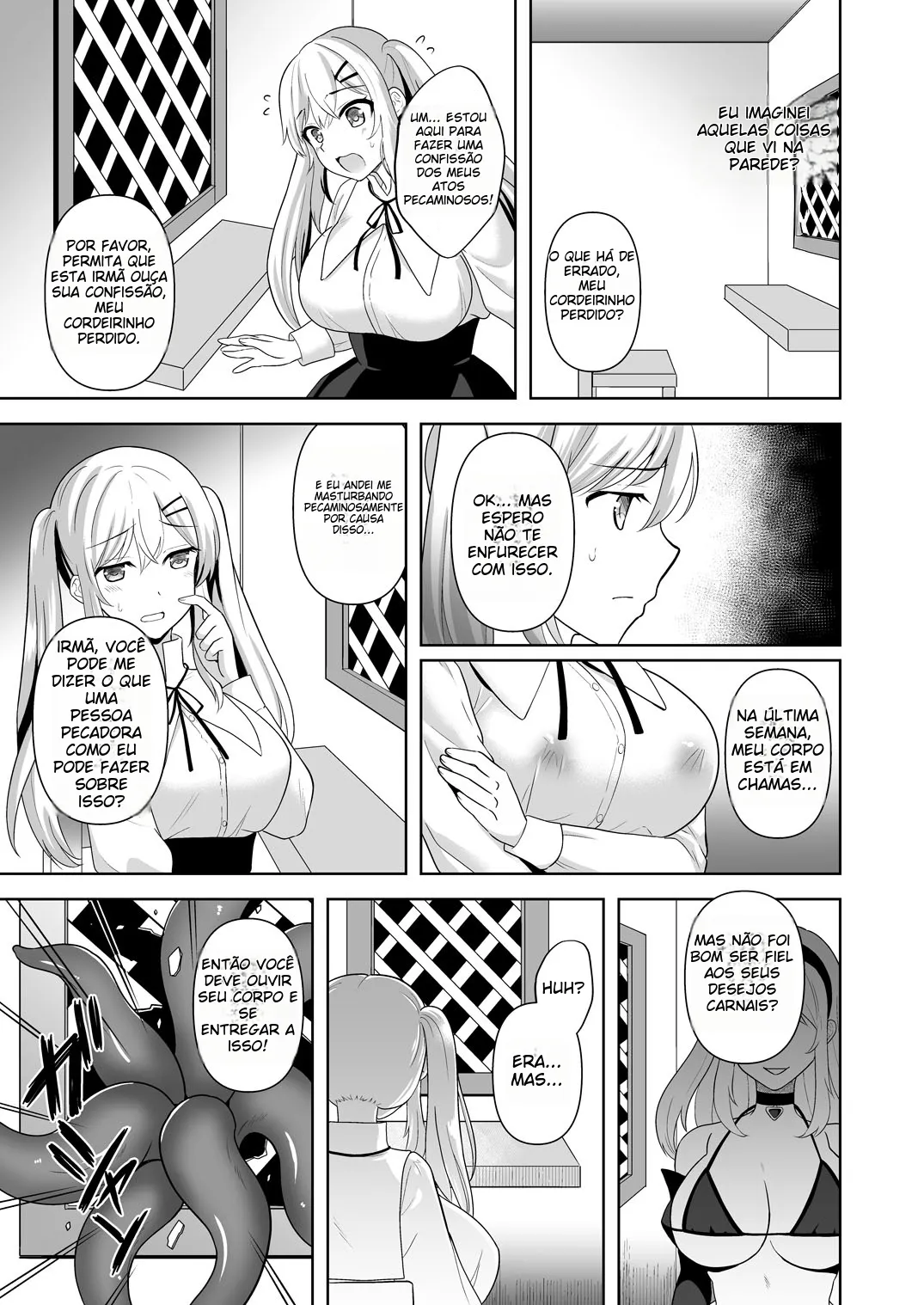 [Chococornet (Tenro Aya)] Collapse Kuzure Yuku Risei [Portuguese-BR] [Digital] image number 6