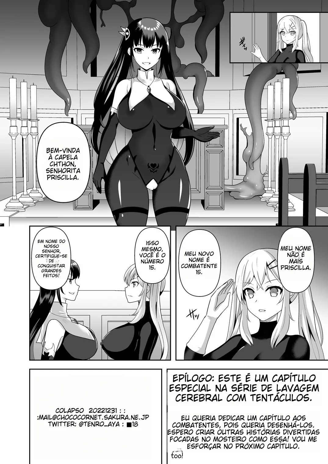 [Chococornet (Tenro Aya)] Collapse Kuzure Yuku Risei [Portuguese-BR] [Digital] image number 17