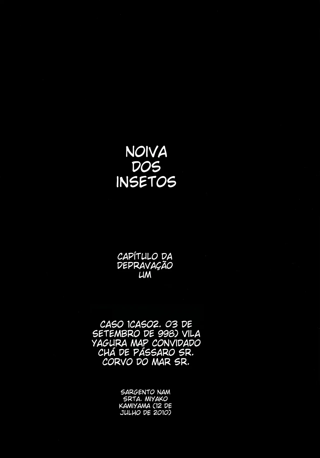 (C82) [Kuzunoha (Yumano Yuuki)] Mushikago ~Infu Hen~ [Portuguese-BR] image number 6