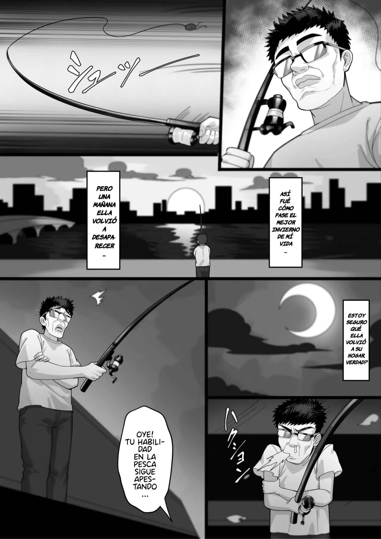 [Anabuki Bouhatei] Ore no Sao de Kyonyuu ga Tsureta Ken - Black Sea Bream | la historia de como pesqué a una mujer de enormes pechos con mi caña- sargo negro [Spanish] [Oppai Lovers] изображение № 51