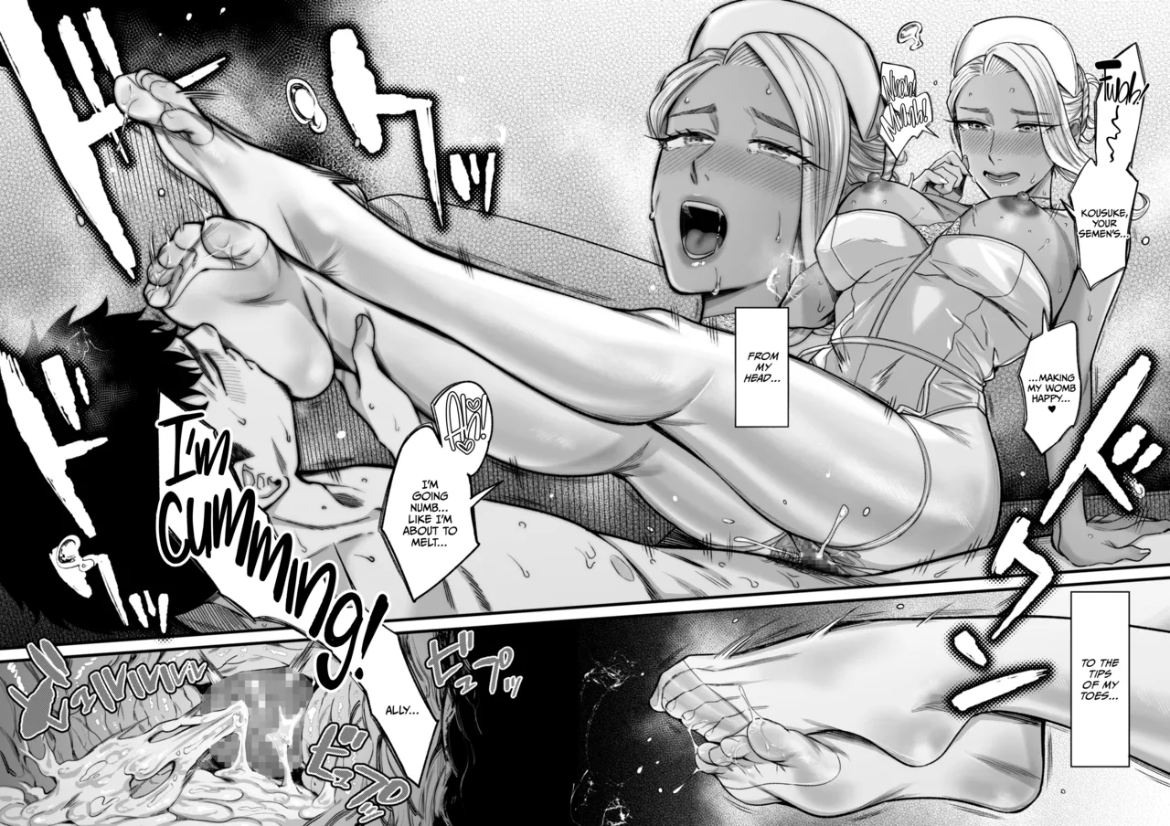 [YAGEN Nankotsu (Inukami Inoji)] Ally-san wa Doko Demo Ikitai!! Bangai-hen - Ally's Super Trip!! Extra Black or White [English] [Digital] [CulturedCommissions] numero di immagine  63