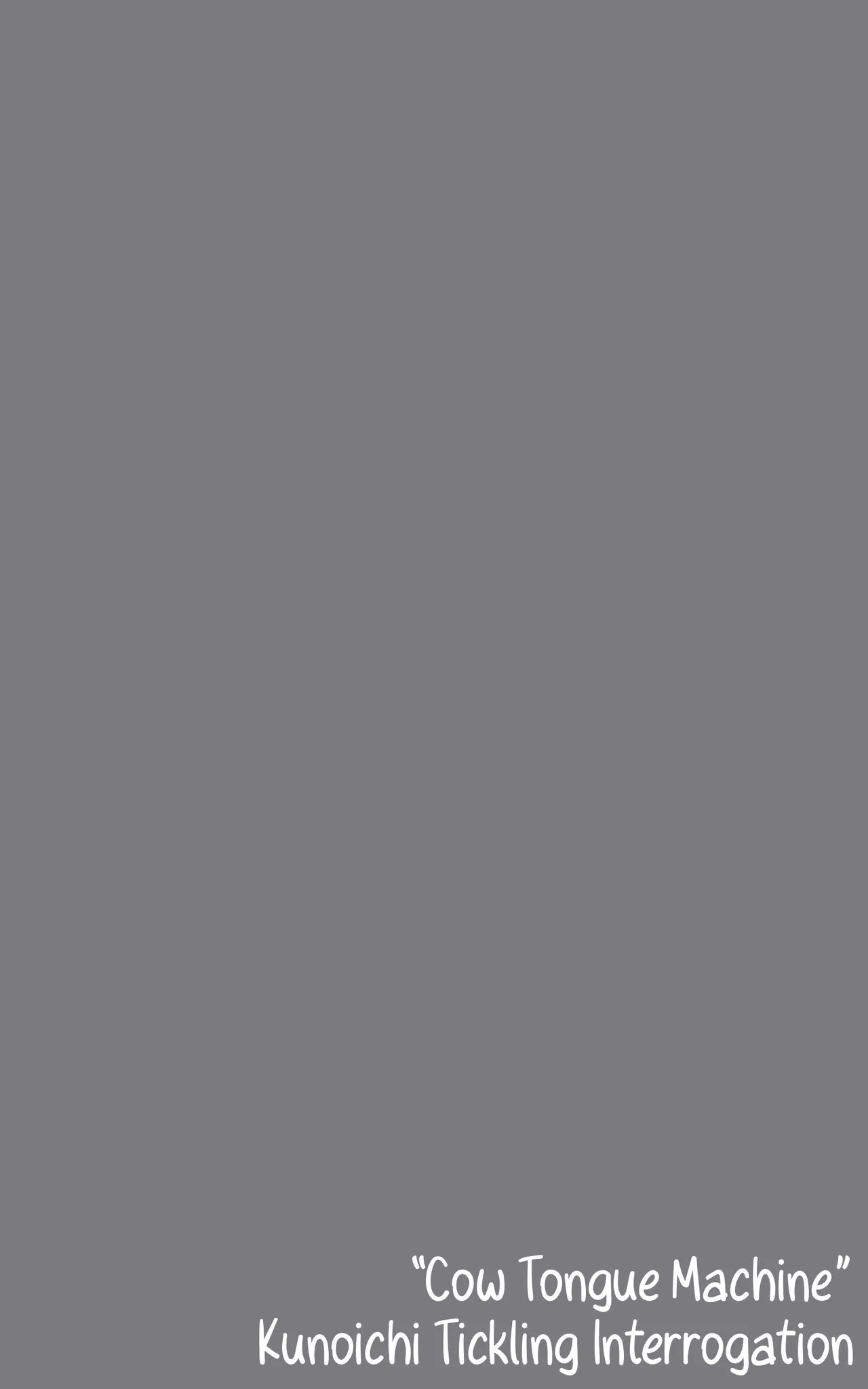 [Parity nyuu] "Cow's Tongue Machine" Kunoichi Tickling Interrogation Bildnummer 2