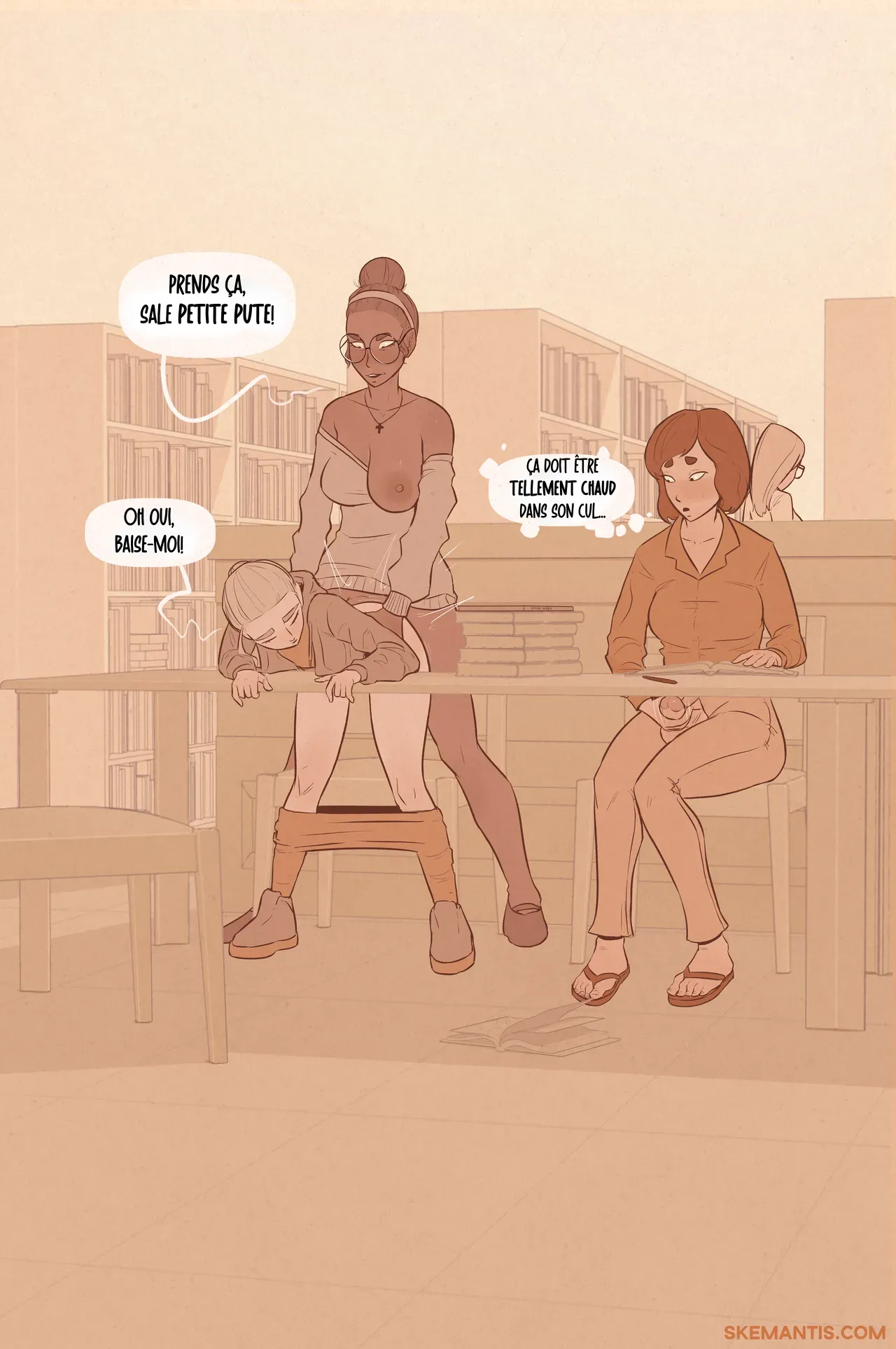 [Skemantis] Tyler at the library Part.1 (French Translation) 이미지 번호 17