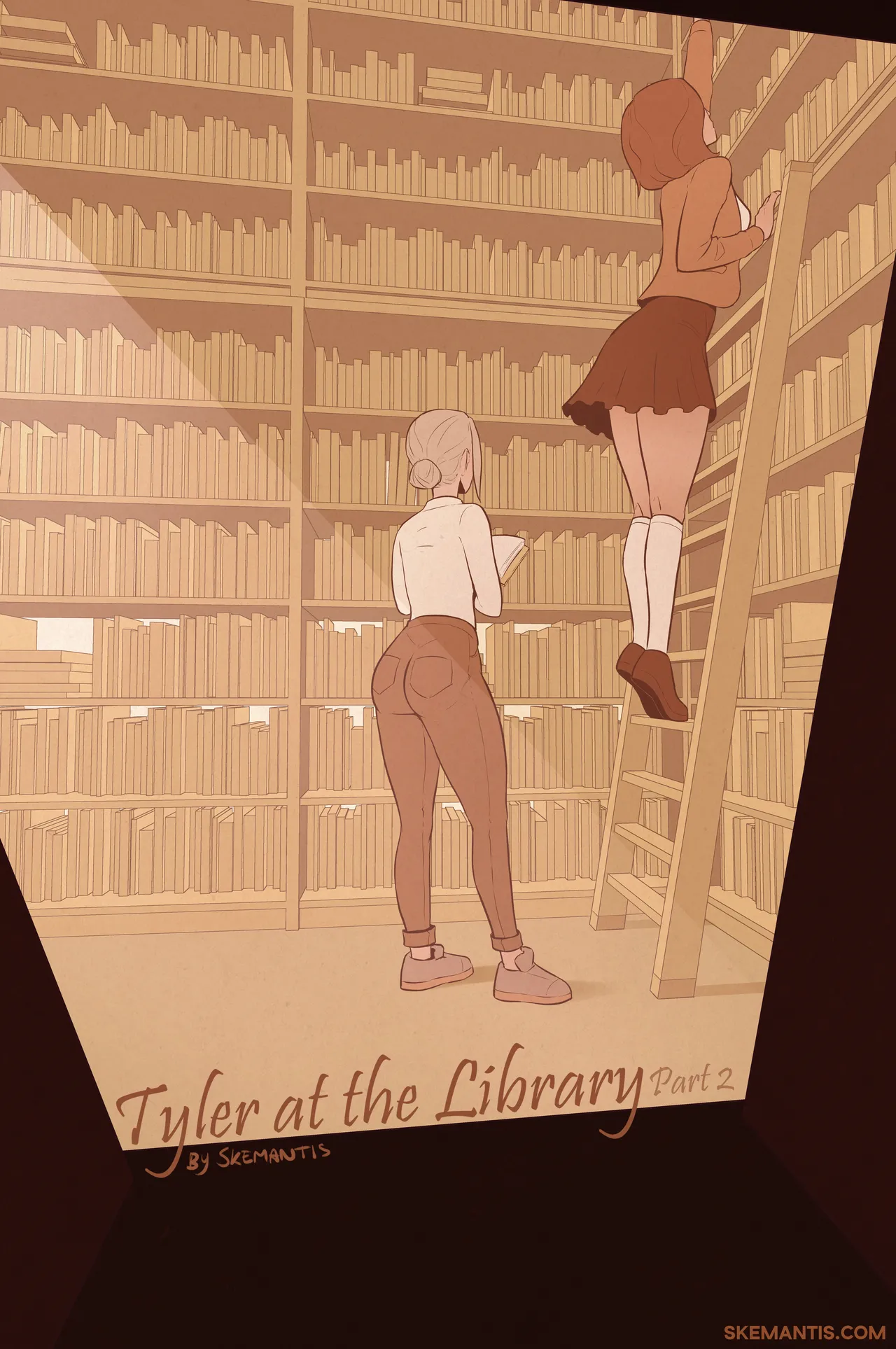 [Skemantis] Tyler at the library Part.2 (French Translation) 이미지 번호 1