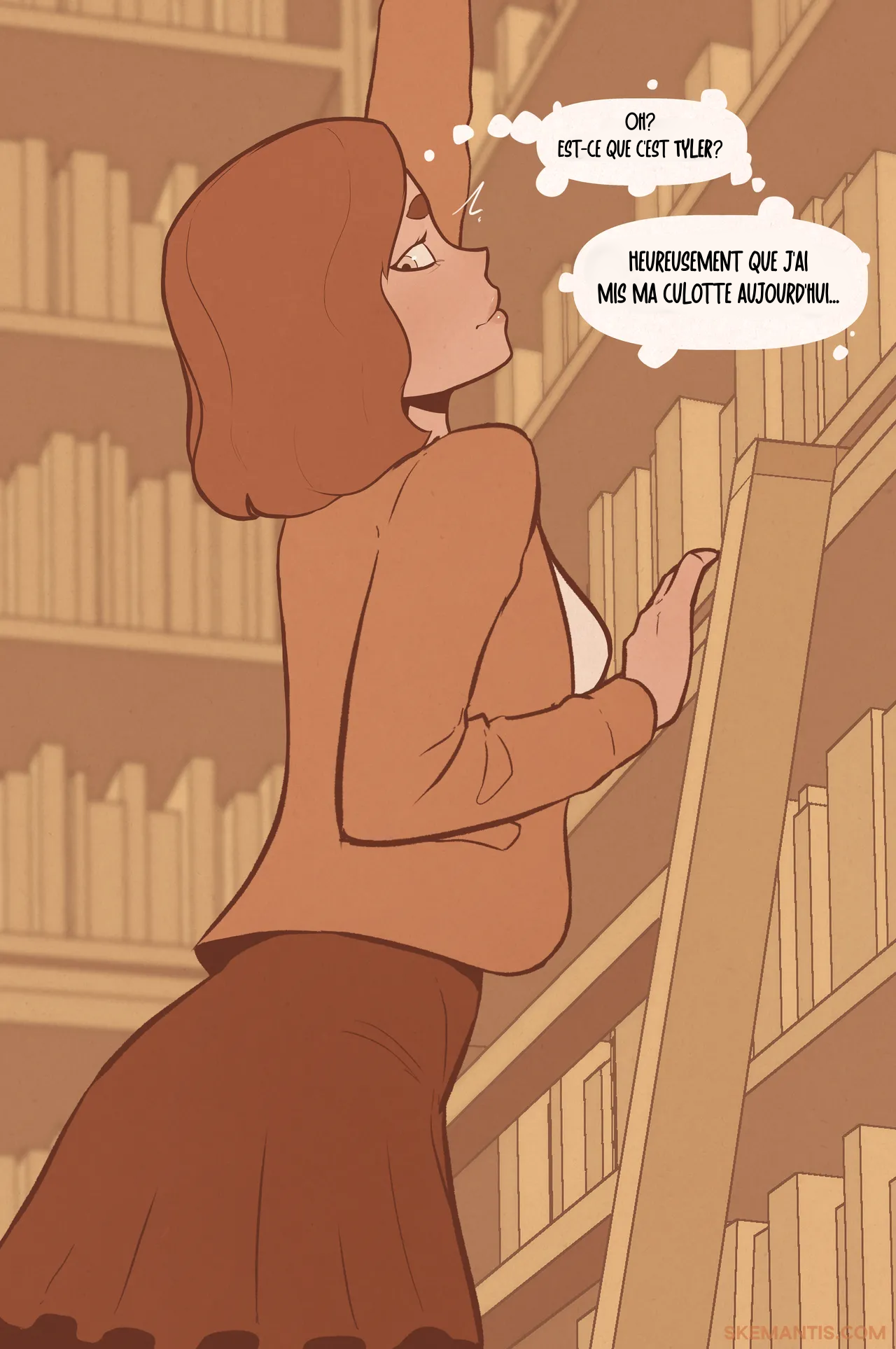 [Skemantis] Tyler at the library Part.2 (French Translation) 이미지 번호 2