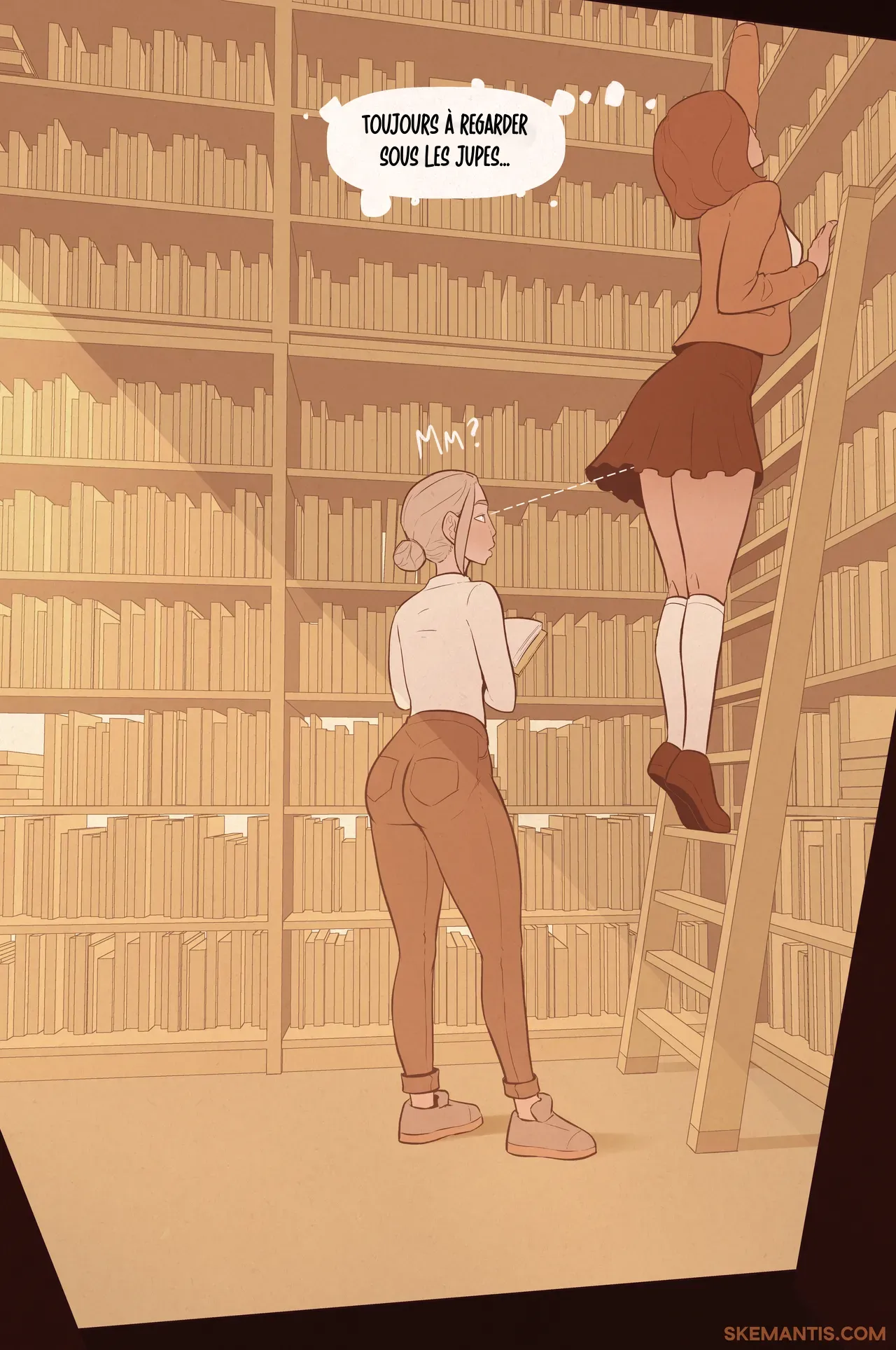 [Skemantis] Tyler at the library Part.2 (French Translation) 이미지 번호 3