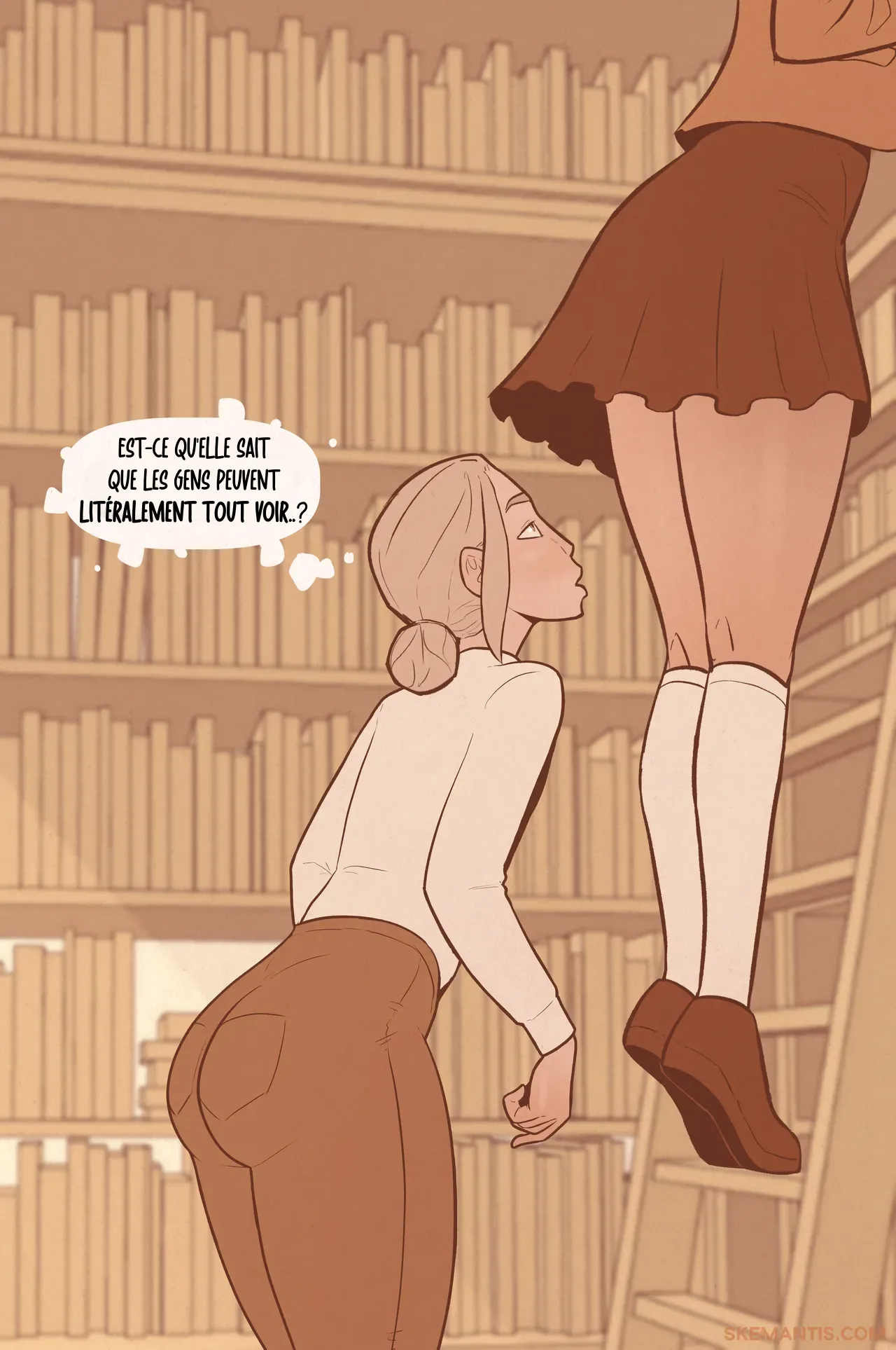 [Skemantis] Tyler at the library Part.2 (French Translation) 이미지 번호 5