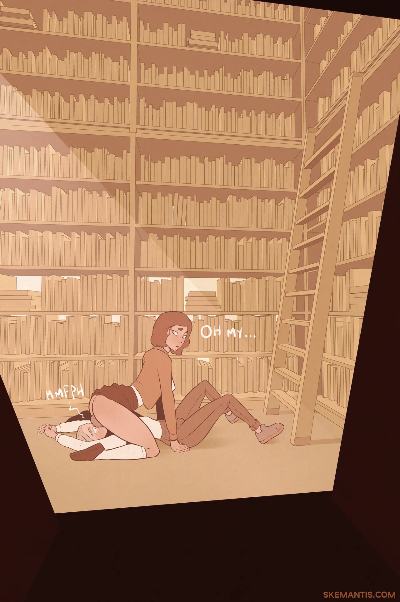 [Skemantis] Tyler at the library Part.2 (French Translation) 이미지 번호 11
