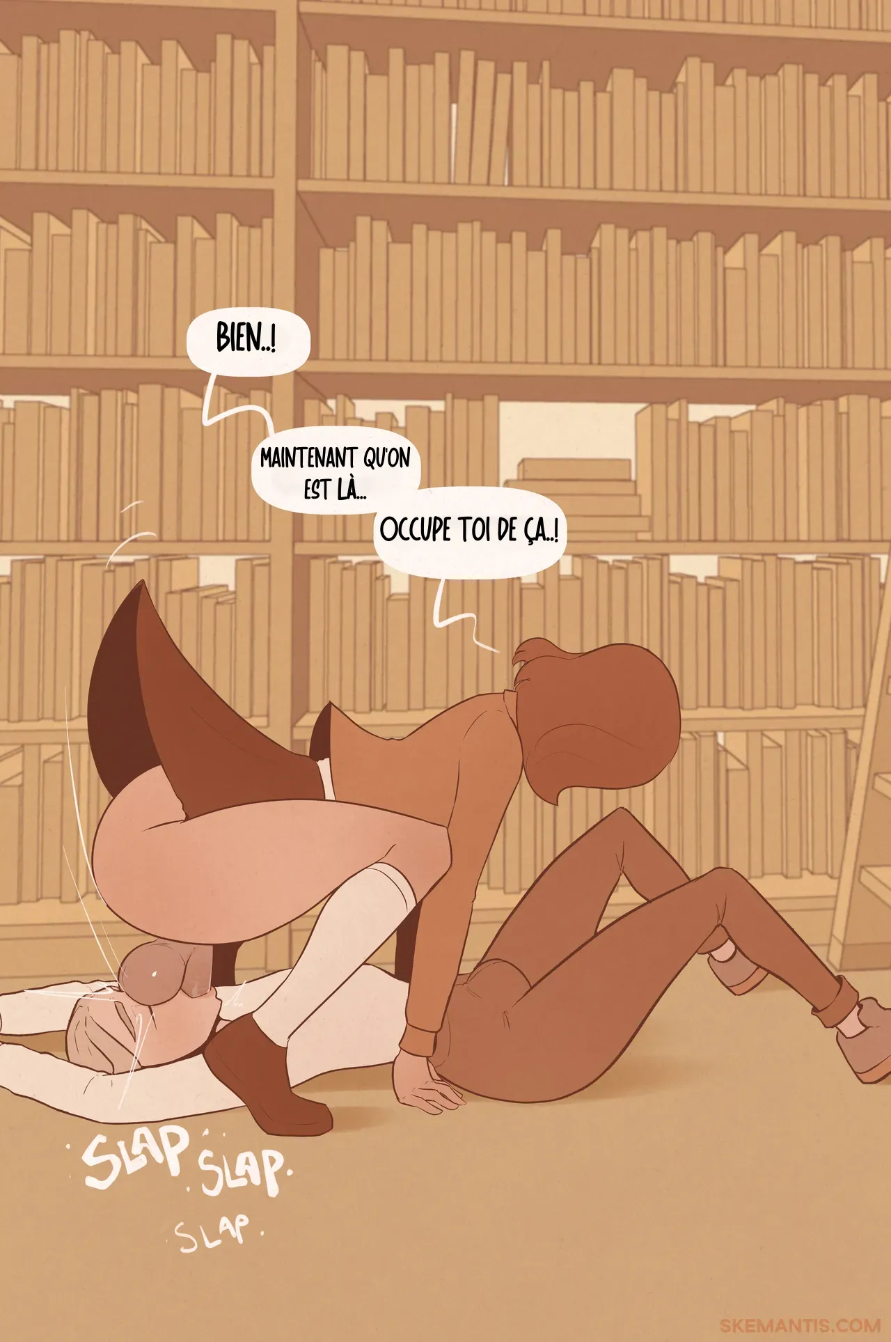 [Skemantis] Tyler at the library Part.2 (French Translation) 이미지 번호 13