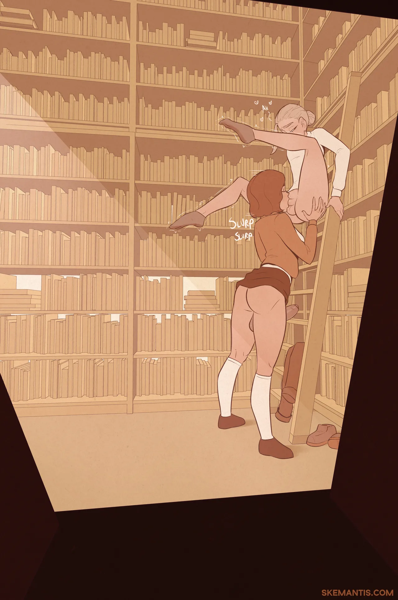 [Skemantis] Tyler at the library Part.2 (French Translation) 이미지 번호 15