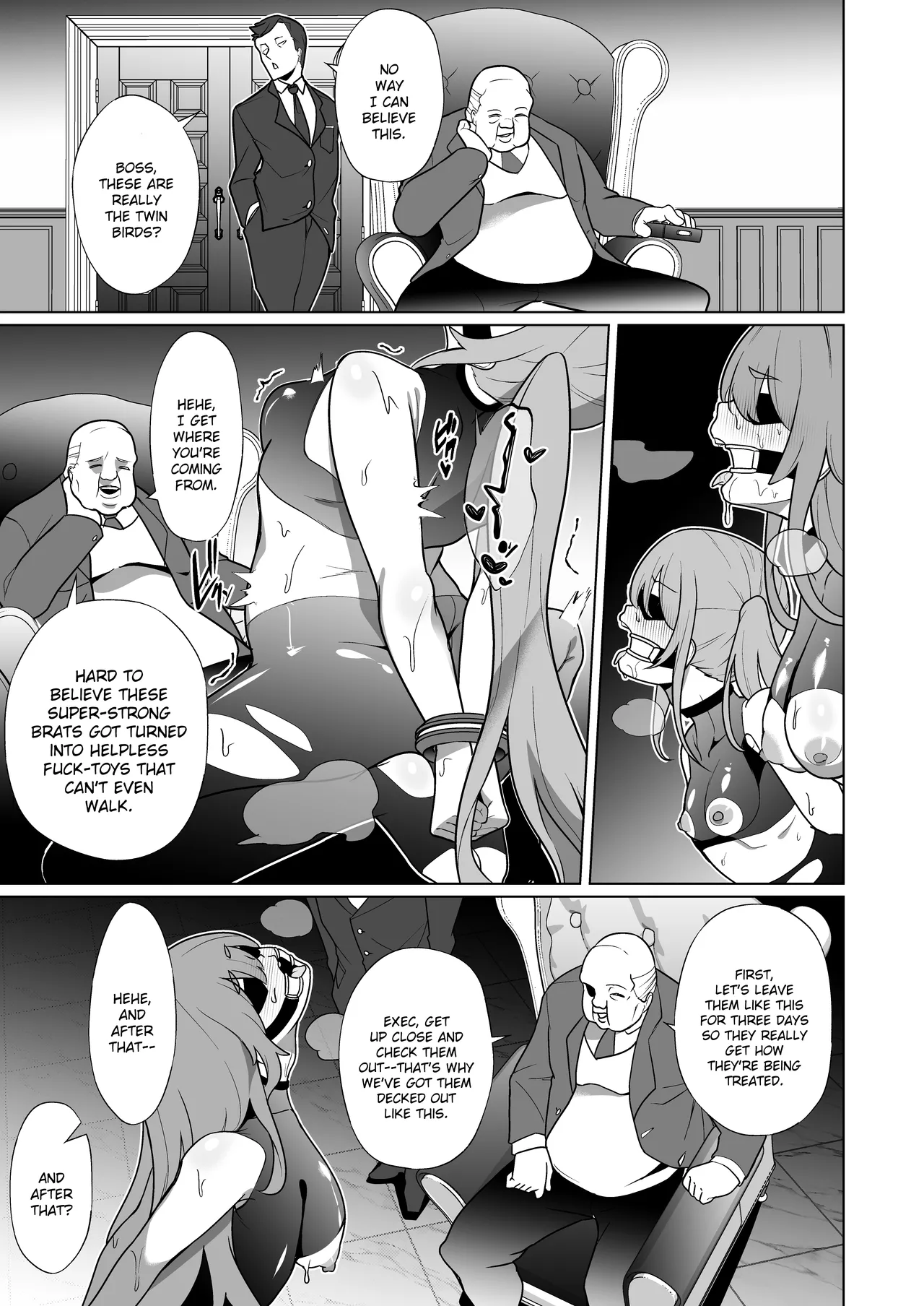 [Choukenkouya (Kenkou Shindan-chan)] Jo Chiku Kako Plant Torawareta Hero Twin-Bird Kako Kiroku Koupen [English] 画像番号 40