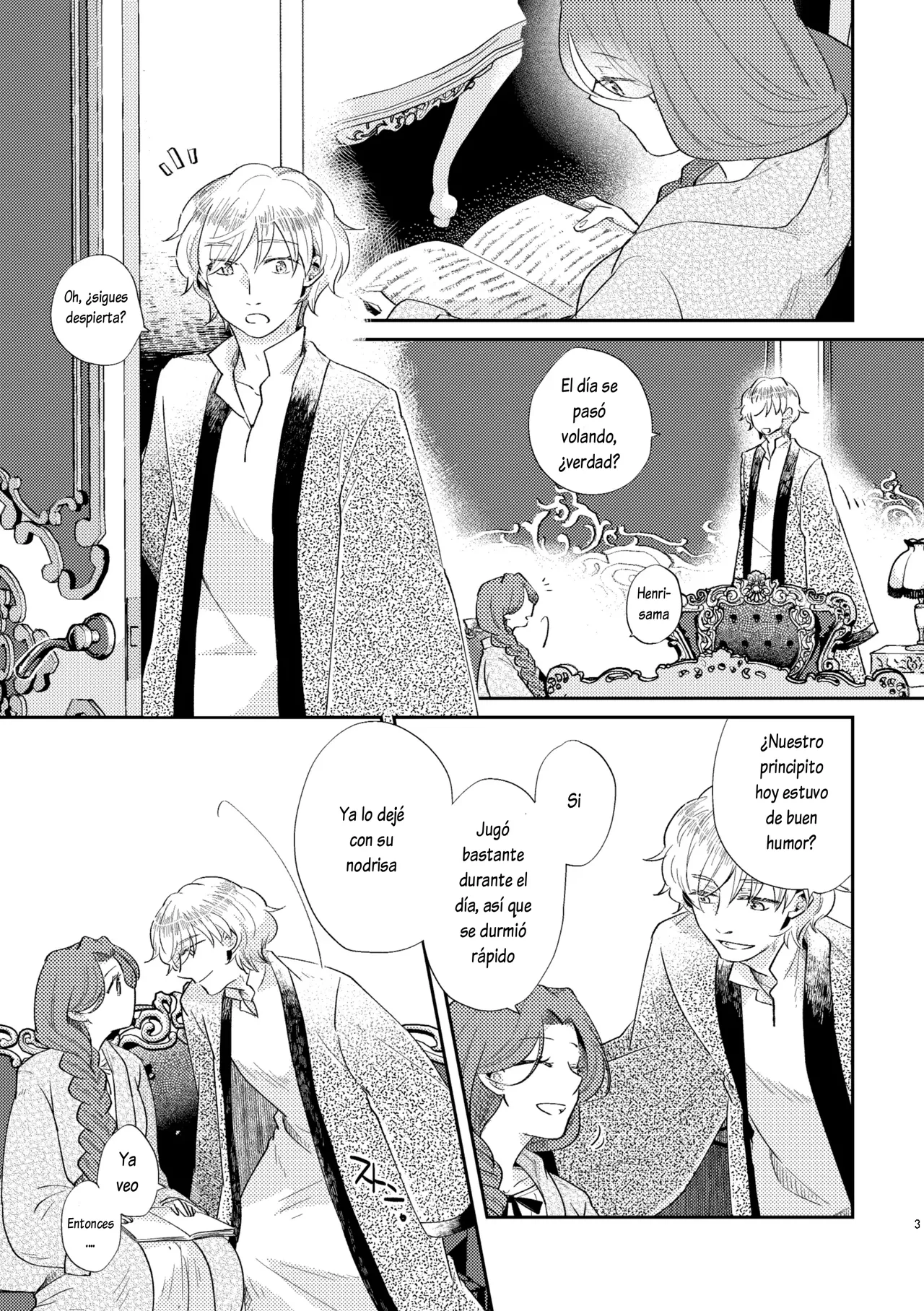 [Guzunoro. (Arishiro Ichiya)] Shounen Ou to Toshiue Ouhi Ever After [Spanish] [Lovely Diablesse Scan] 图片编号 4
