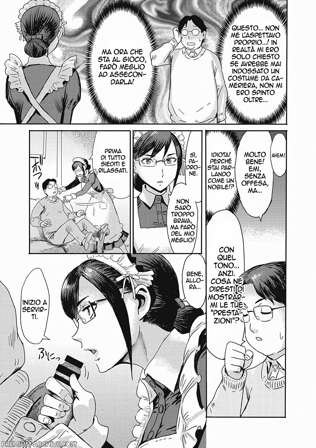 [Kuroiwa Menou] Gohoushi! Maid Tsuma | La Moglie Domestica (Urezuma Geshuku Doutei Kui) [Italian] [Digital] 图片编号 7