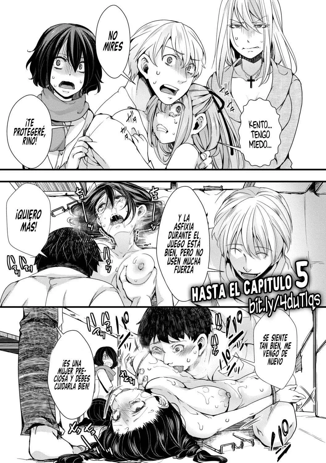 [hal] Mesuana Seikimatsu ~Watashi-tachi no Kyousei Omedeta Shuugaku Ryokou~ 1-2｜Las Vaginas del Fin Del Mundo ~Nuestro Obligatorio Viaje Escolar de Celebración~ Cap. 1-2 [Spanish] [RobertoTH] [Digital] 图片编号 33