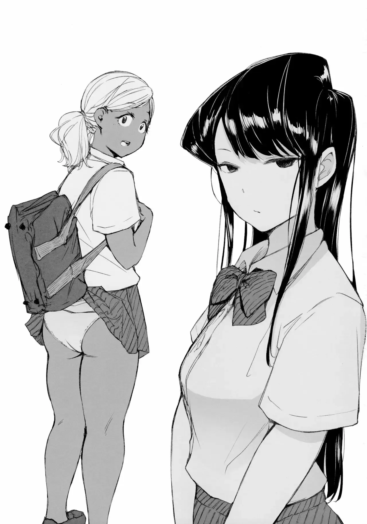 (CT34) [Arakureta Monotachi (Arakure)] Way no Chinpo wa Commushou ja Nai desu.｜No Necesitas Comunicarte para Tener Sexo. (Komi-san wa, Komyushou desu.) [Spanish] [los no traducidos] image number 2