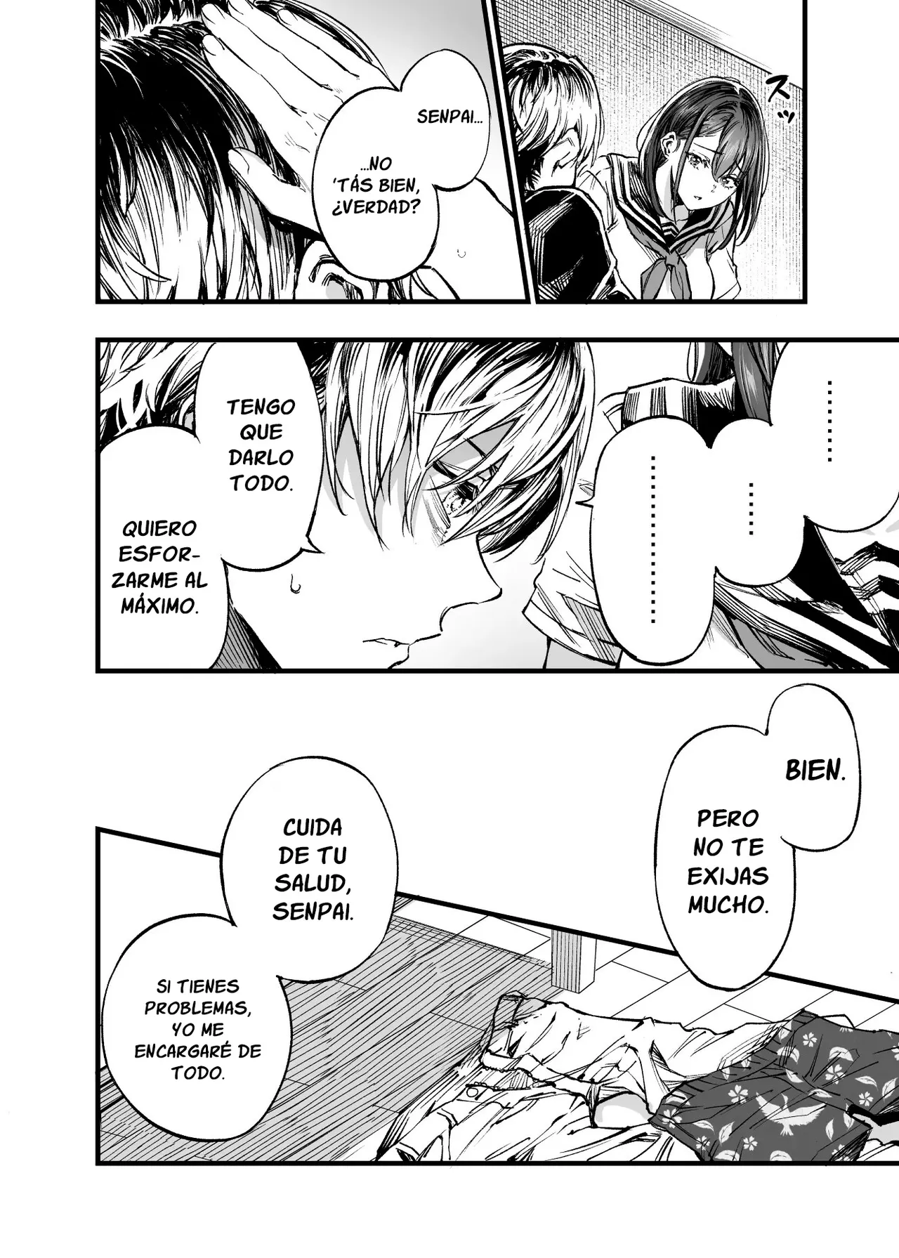 [Umemoto Seisaku Iinkai (Sakayama Shinta)] Futari ga Shiawase ni Natteiku Sugata o Miru Kurai nara Shinda Hou ga Ii. 3 | Antes que Verlos Felices Juntos Prefiero Morir 3 [Spanish] [Digital] image number 19