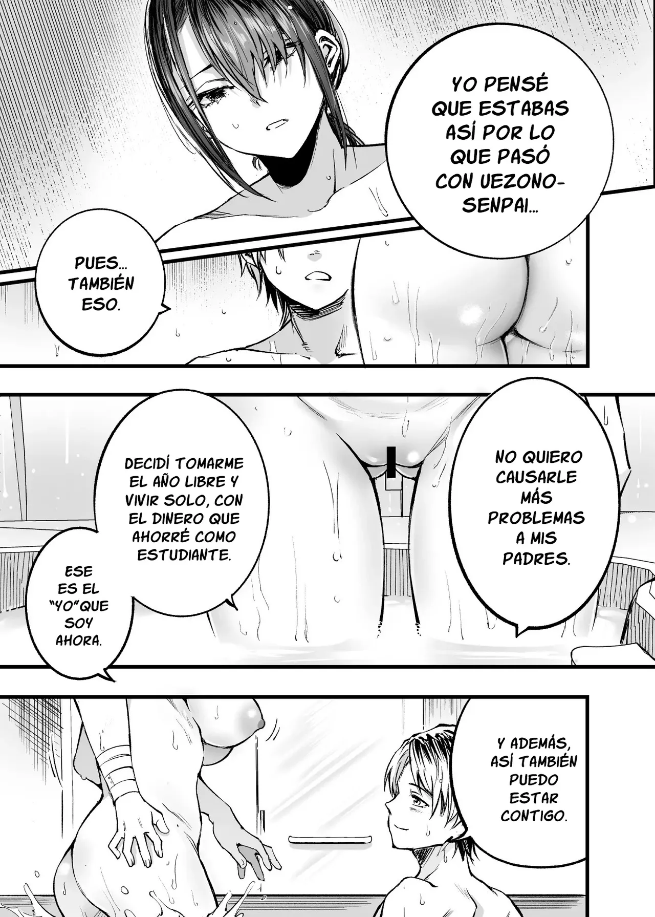 [Umemoto Seisaku Iinkai (Sakayama Shinta)] Futari ga Shiawase ni Natteiku Sugata o Miru Kurai nara Shinda Hou ga Ii. 3 | Antes que Verlos Felices Juntos Prefiero Morir 3 [Spanish] [Digital] image number 44