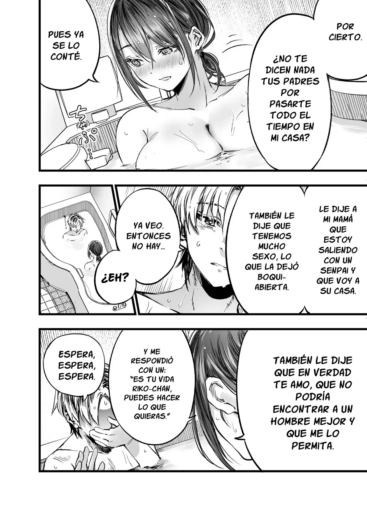 [Umemoto Seisaku Iinkai (Sakayama Shinta)] Futari ga Shiawase ni Natteiku Sugata o Miru Kurai nara Shinda Hou ga Ii. 3 | Antes que Verlos Felices Juntos Prefiero Morir 3 [Spanish] [Digital] image number 45