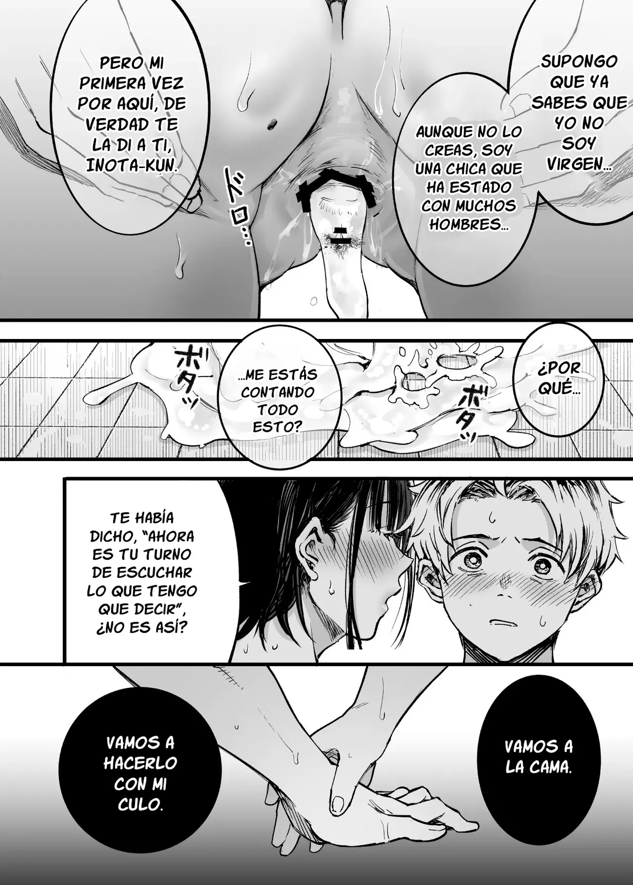 [Umemoto Seisaku Iinkai (Sakayama Shinta)] Futari ga Shiawase ni Natteiku Sugata o Miru Kurai nara Shinda Hou ga Ii. 3 | Antes que Verlos Felices Juntos Prefiero Morir 3 [Spanish] [Digital] image number 65