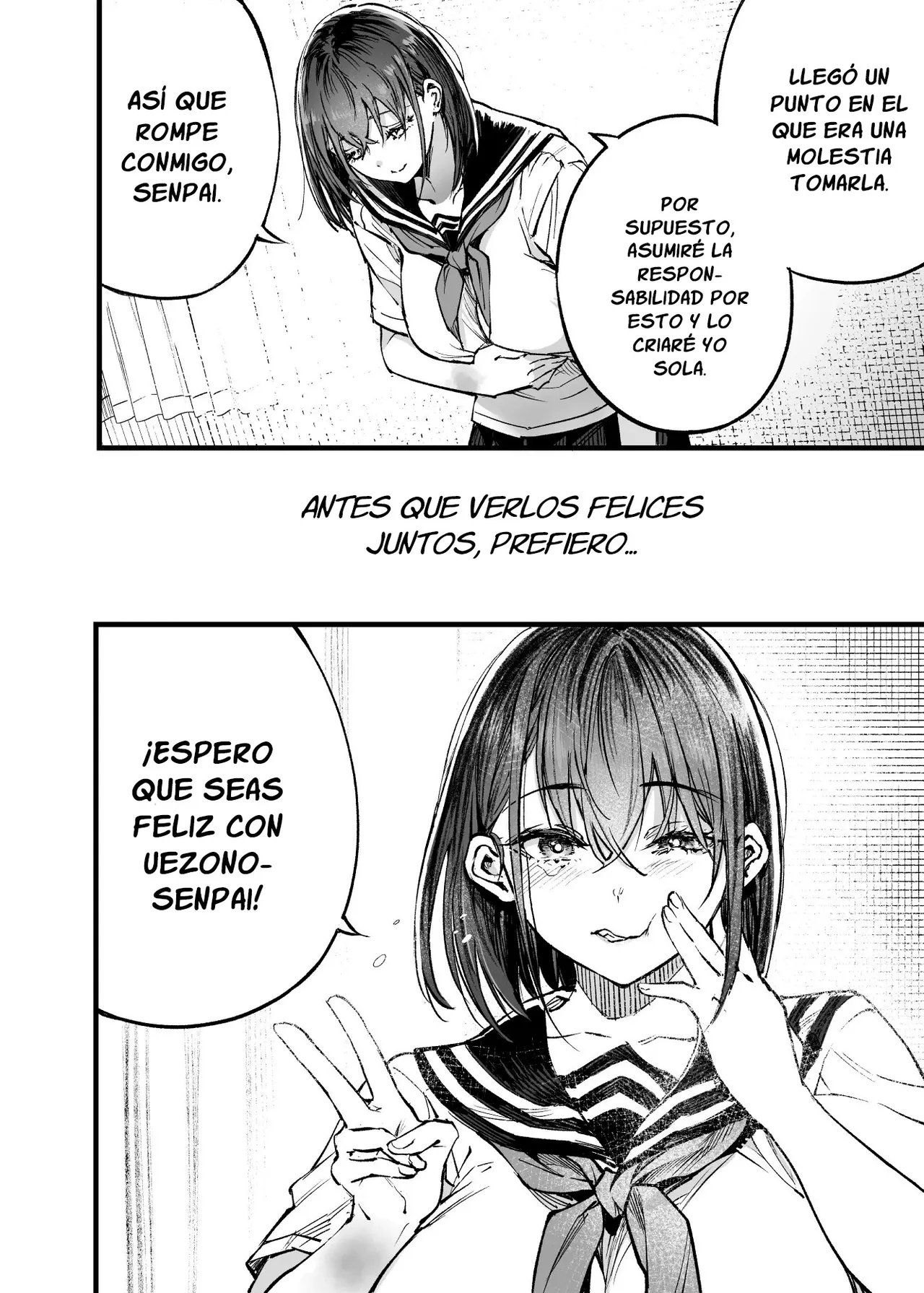 [Umemoto Seisaku Iinkai (Sakayama Shinta)] Futari ga Shiawase ni Natteiku Sugata o Miru Kurai nara Shinda Hou ga Ii. 3 | Antes que Verlos Felices Juntos Prefiero Morir 3 [Spanish] [Digital] image number 83