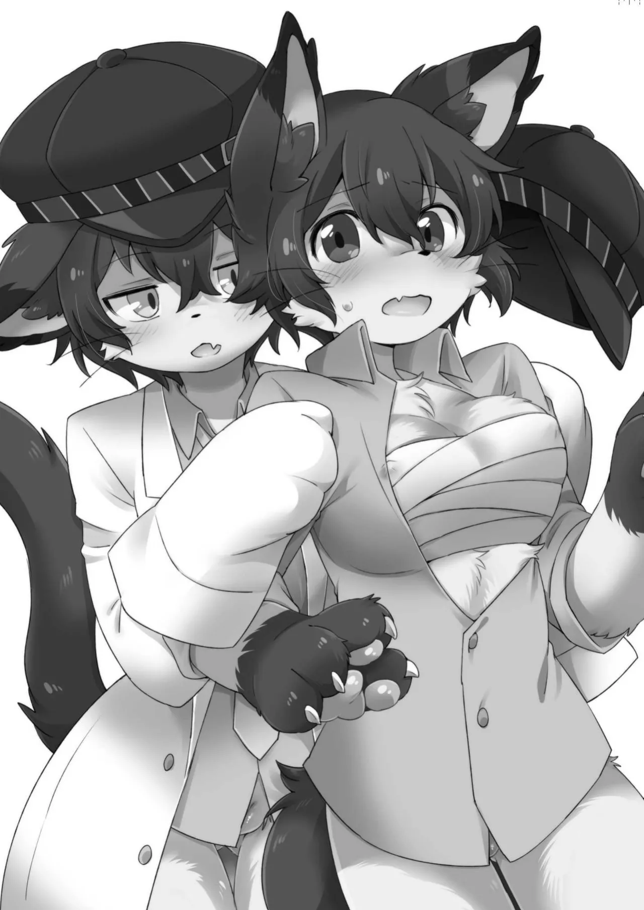 [Eru Mame] Nyāo-kun to Nyan×2 Panikku [海豚之涌] 图片编号 3