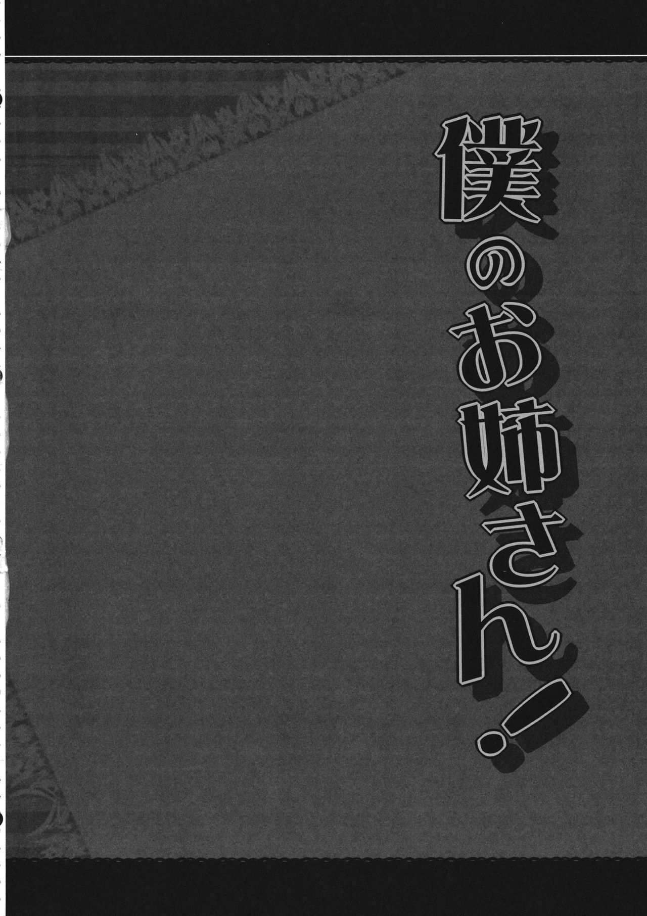 (C83) [Rampancy (Bakko)] Boku no Onee-san! (Touhou Project) numero di immagine  3