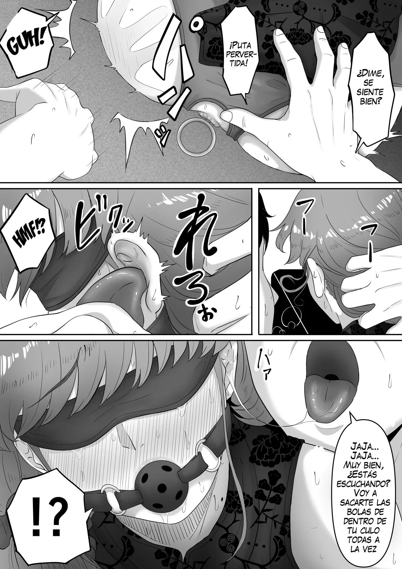 [Kurogoma Seizou Koujou (Goma Gorilla)] Shiriana Benjo [Spanish] [Decensored] image number 29