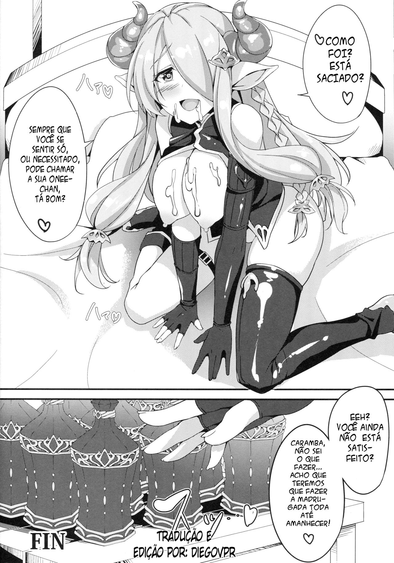 (C89) [Otukimi Koubo (Akizora Momidi)] Narumeia Onee-chan to Issho (Granblue Fantasy) [Portuguese-BR] image number 18