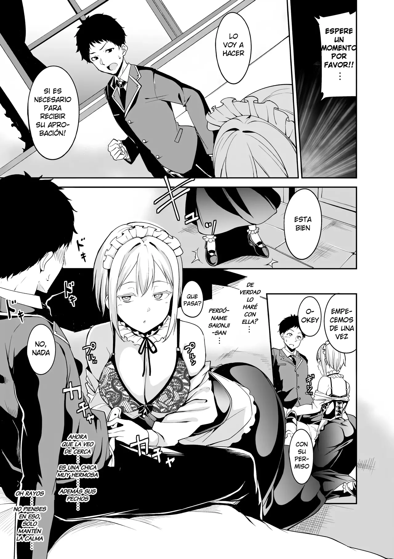 [Alp] Saionjike no Kareinaru Seikatsu -zenpen- | La Lujosa Vida de la Familia Saionji -parte 1- (Melty Limit) [Spanish] [Harenchi no Fansub] [Decensored] [Digital] 图片编号 5