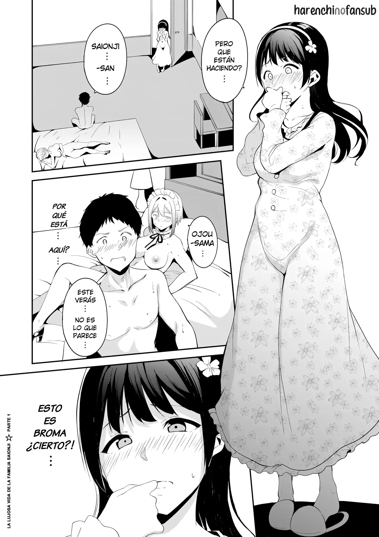 [Alp] Saionjike no Kareinaru Seikatsu -zenpen- | La Lujosa Vida de la Familia Saionji -parte 1- (Melty Limit) [Spanish] [Harenchi no Fansub] [Decensored] [Digital] 图片编号 22