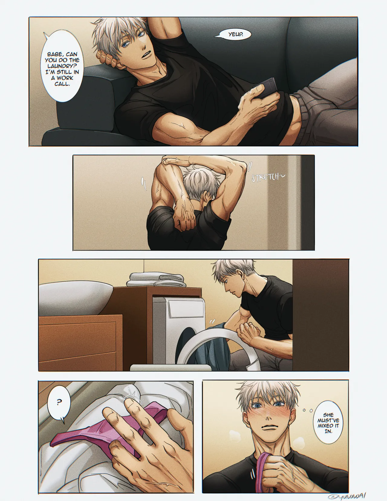 [Yuana媛] Gojo comics (light tan MC) (Jujutsu Kaisen) Bildnummer 11