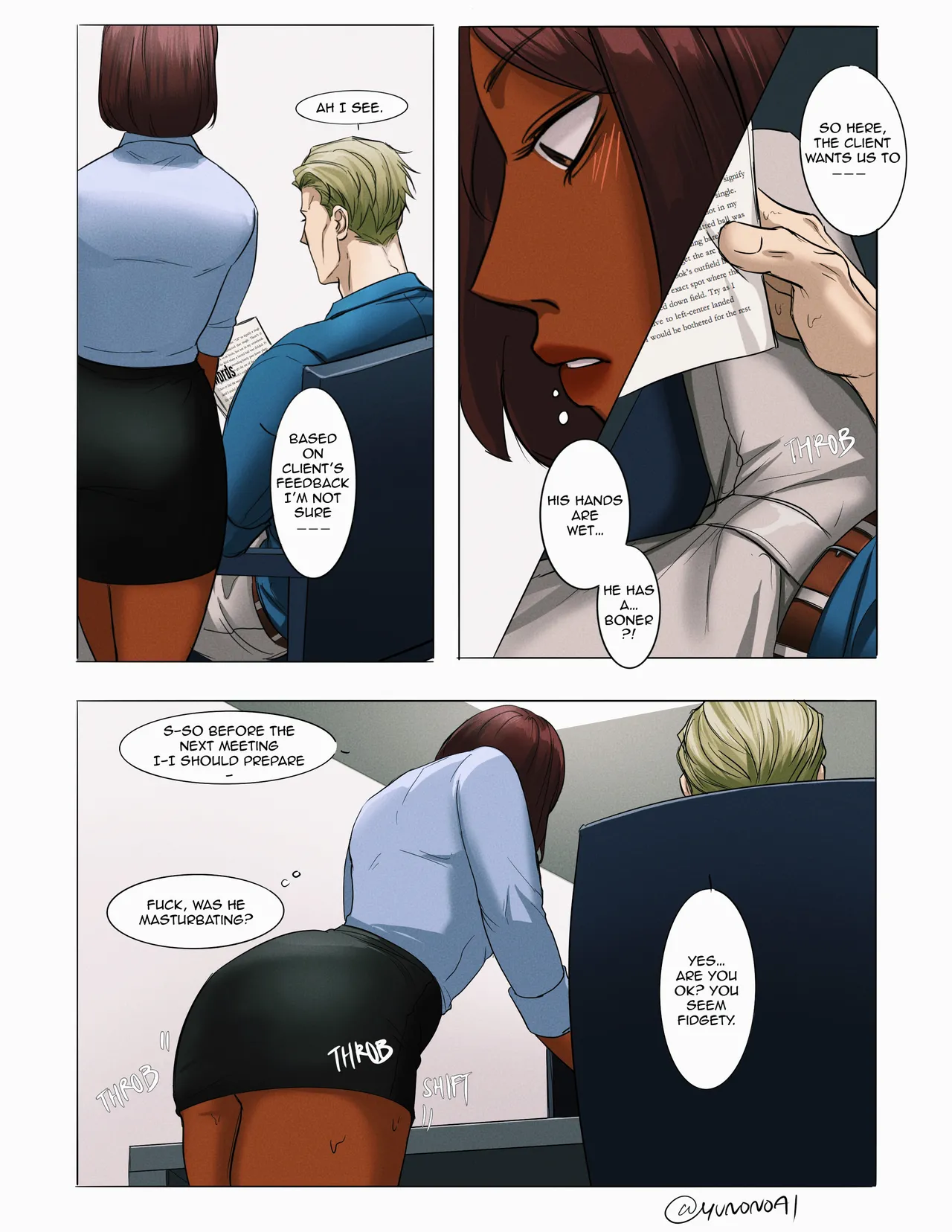 [Yuana媛] Nanami comic (dark skin MC) (Jujutsu Kaisen) image number 4