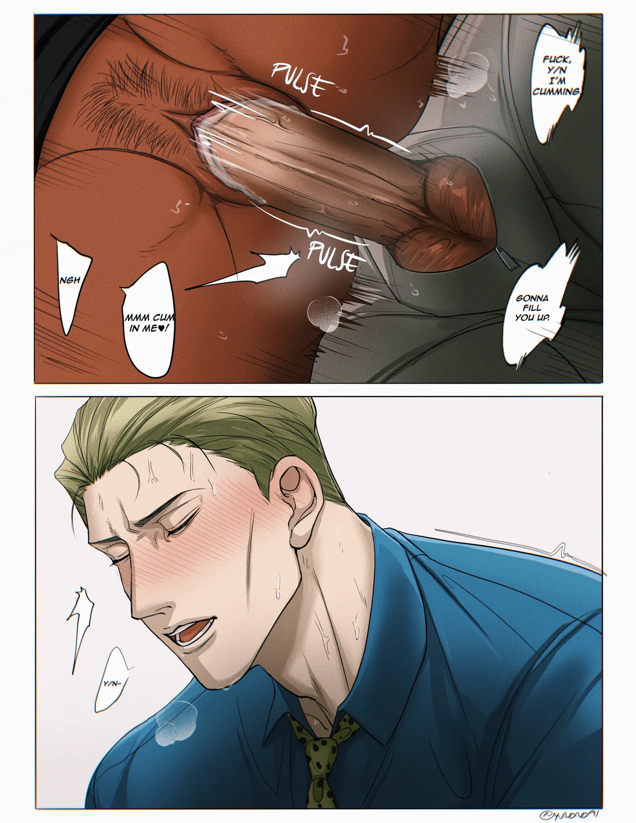 [Yuana媛] Nanami comic (dark skin MC) (Jujutsu Kaisen) image number 17