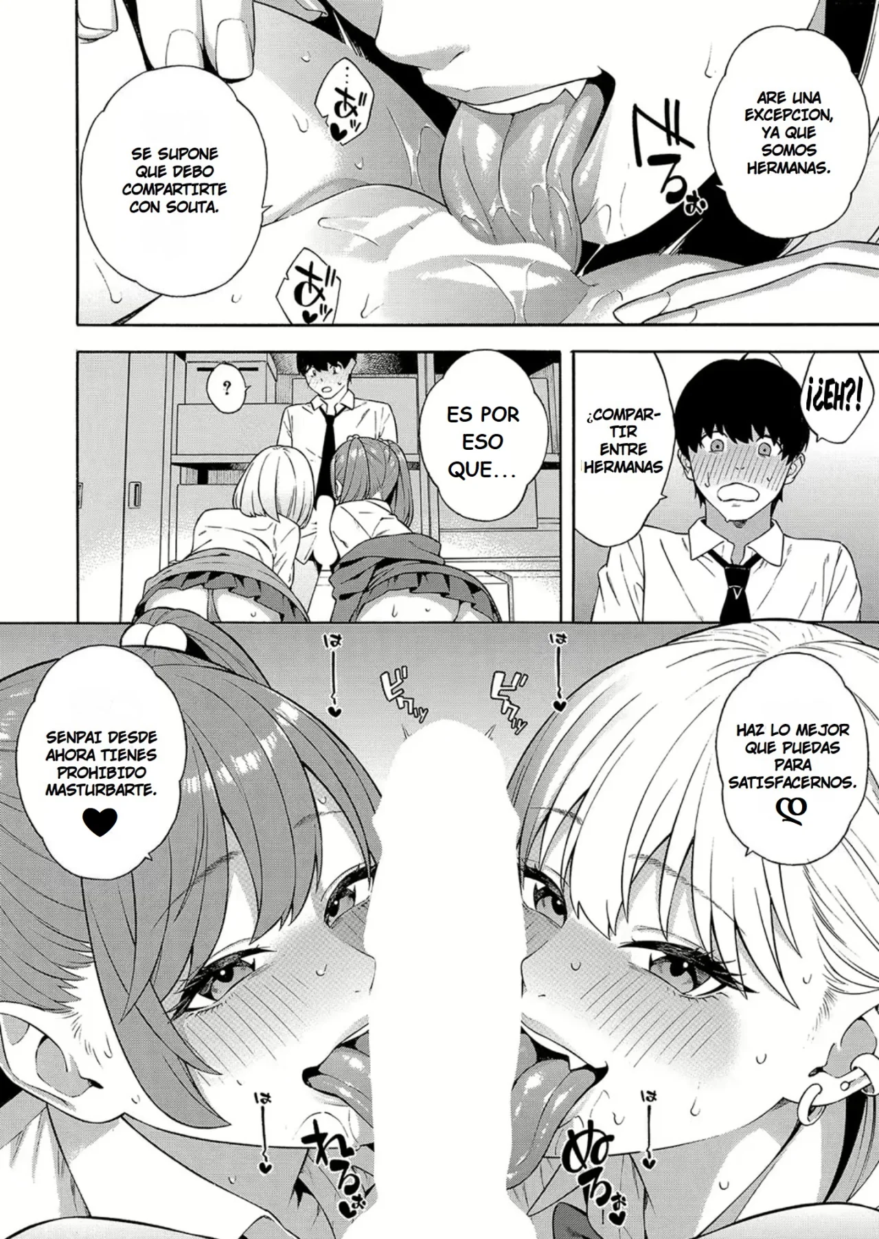 [Zonda] Bitch Gal Sanshimal Harem Sakusei Ch. 1-3 | Haciendo un Harem con las Tres Putihermanas Gal - Capítulos 1-3 [Spanish] [UNION ANIME + Earl Hickey0] [Digital] Bildnummer 77