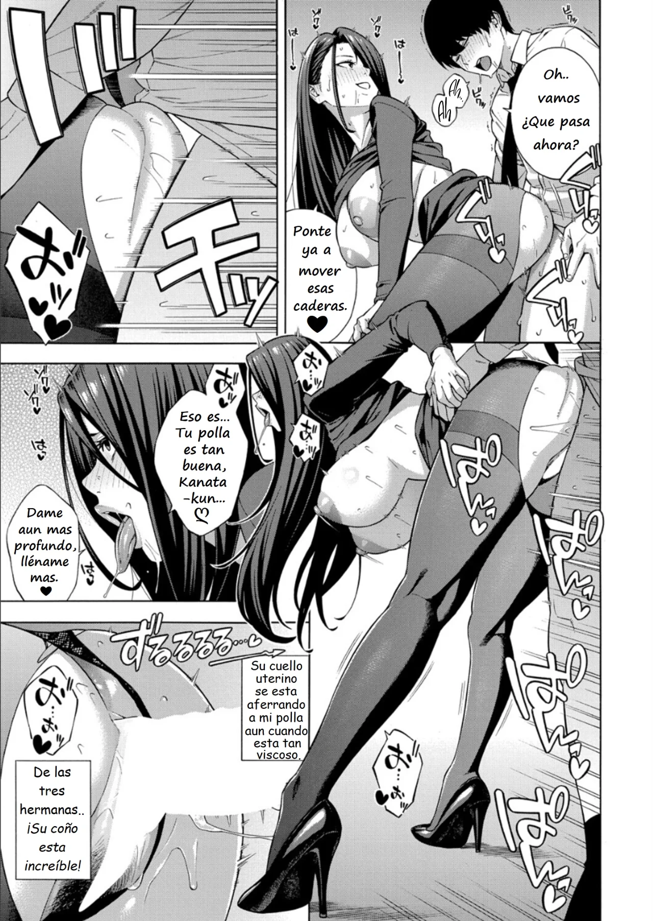 [Zonda] Bitch Gal Sanshimal Harem Sakusei Ch. 1-3 | Haciendo un Harem con las Tres Putihermanas Gal - Capítulos 1-3 [Spanish] [UNION ANIME + Earl Hickey0] [Digital] Bildnummer 114