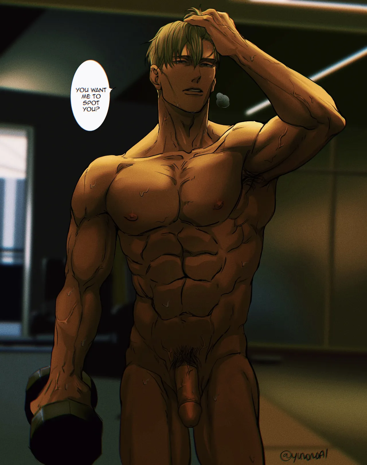 [Yuana媛] Nanami Gym (light skin MC) (Jujutsu Kaisen) image number 2