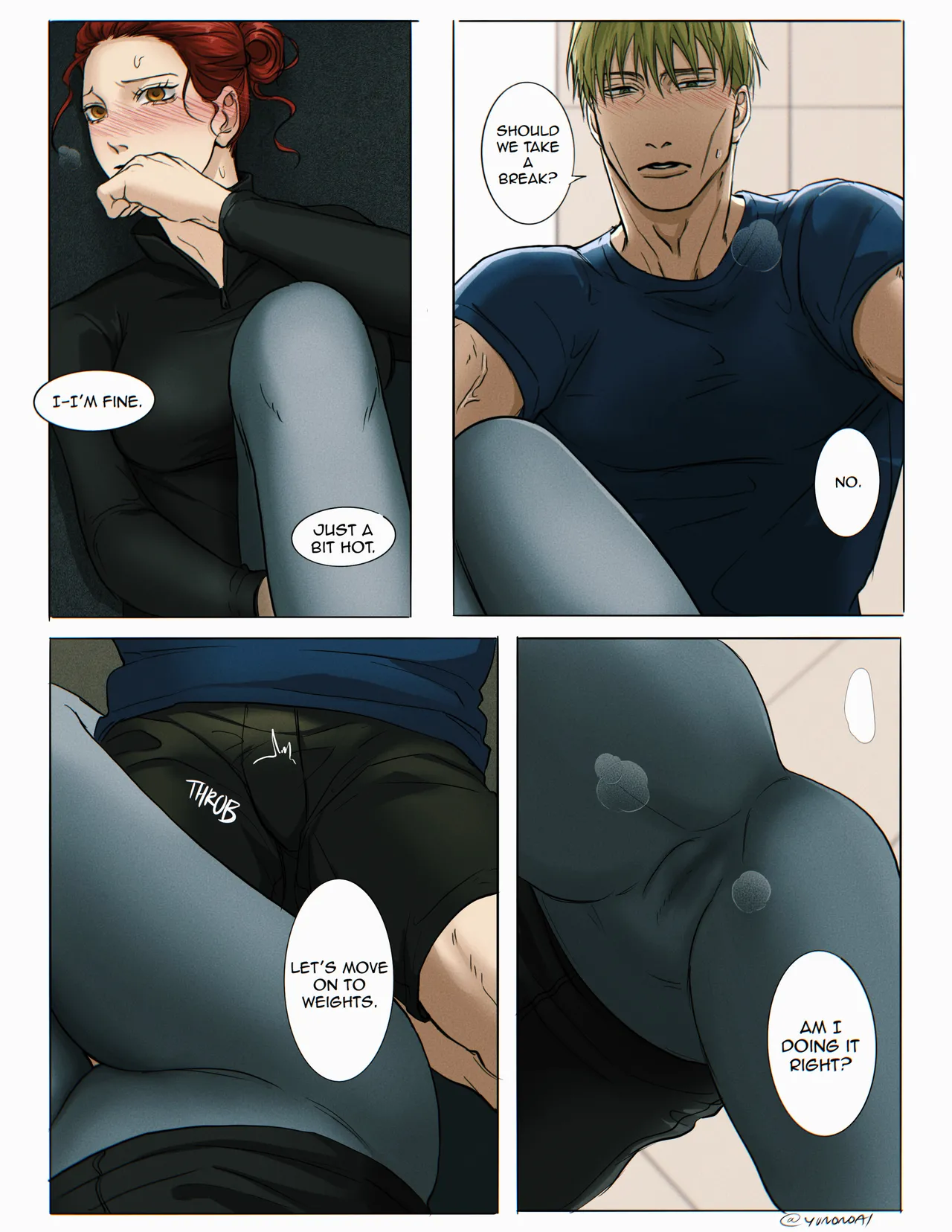 [Yuana媛] Nanami Gym (light skin MC) (Jujutsu Kaisen) image number 5